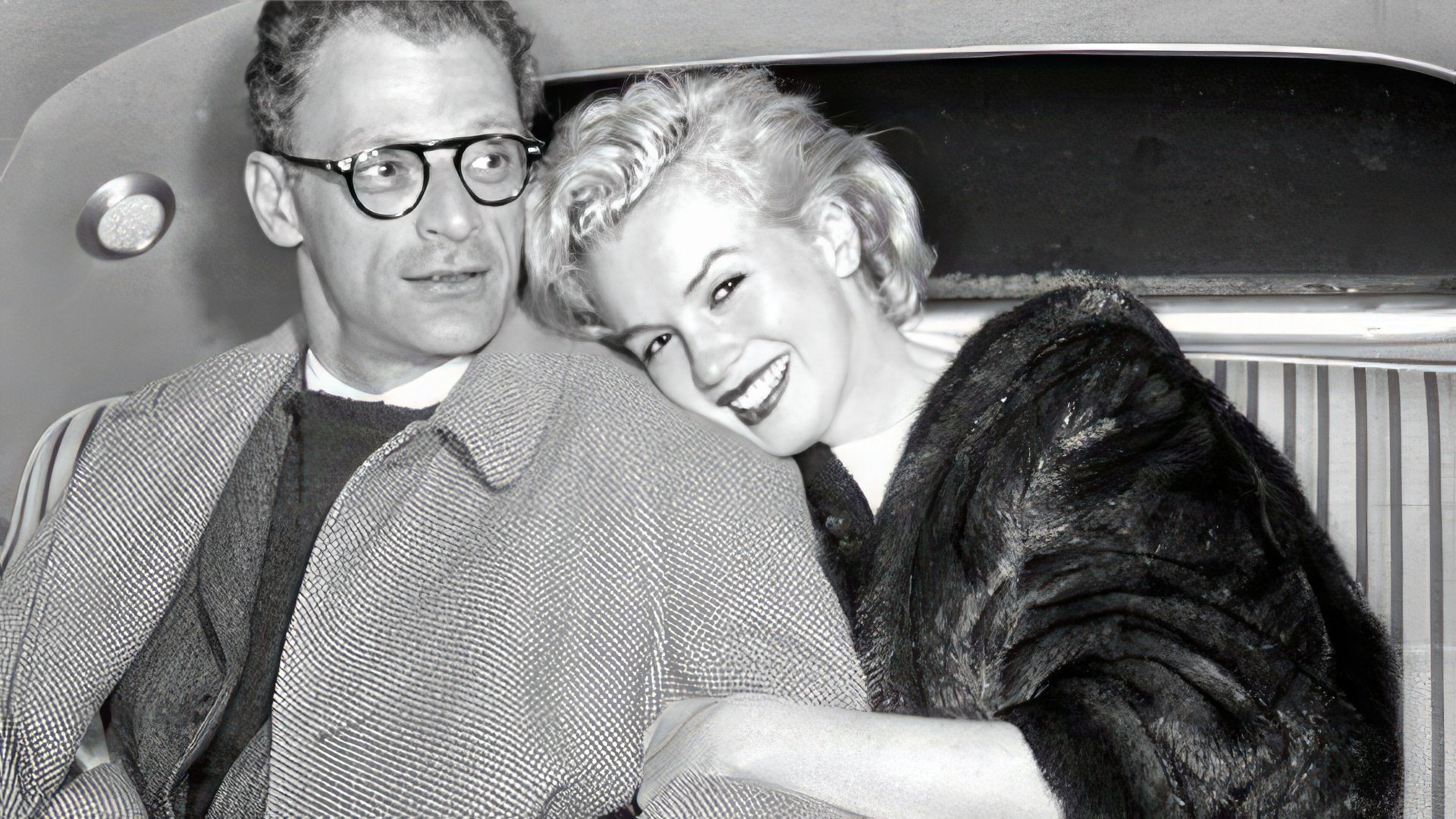 Marilyn Monroe e il terzo marito Arthur Miller