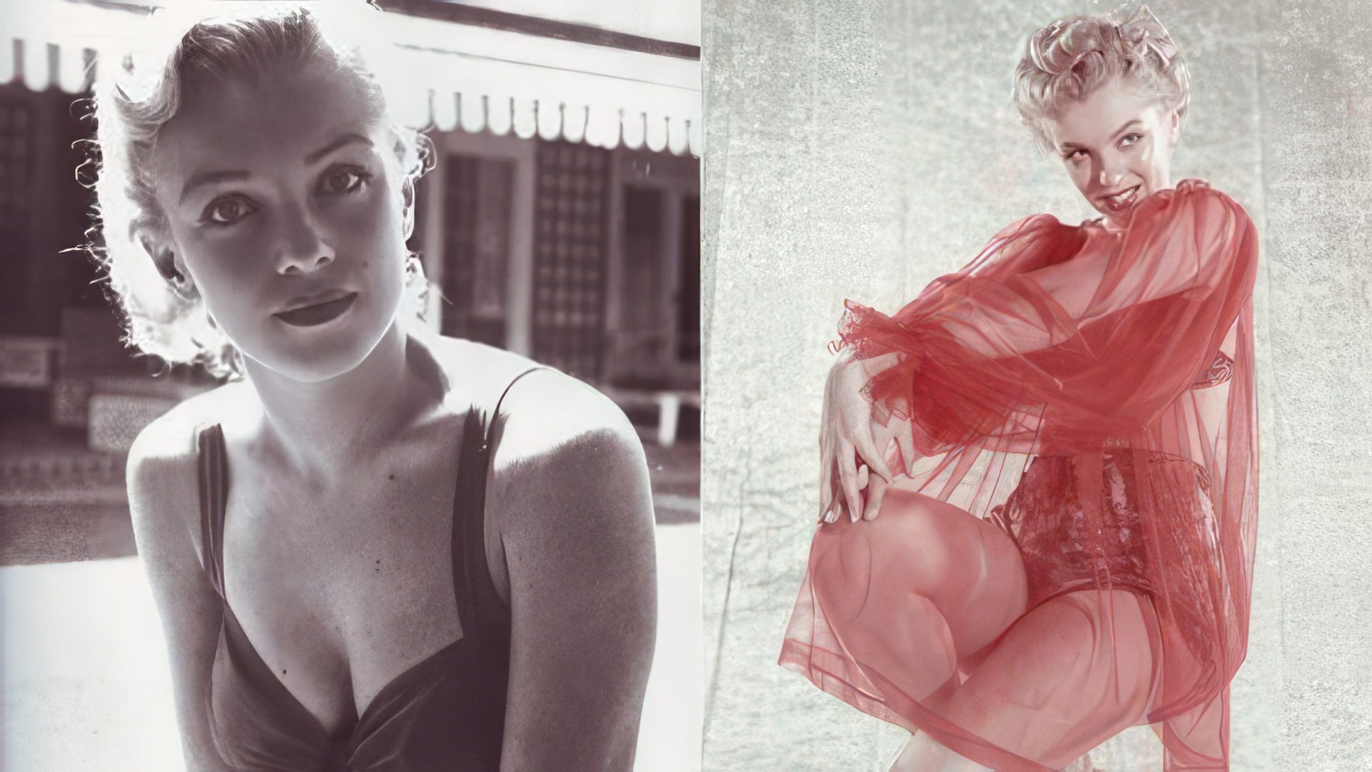 Marilyn Monroe in gioventù