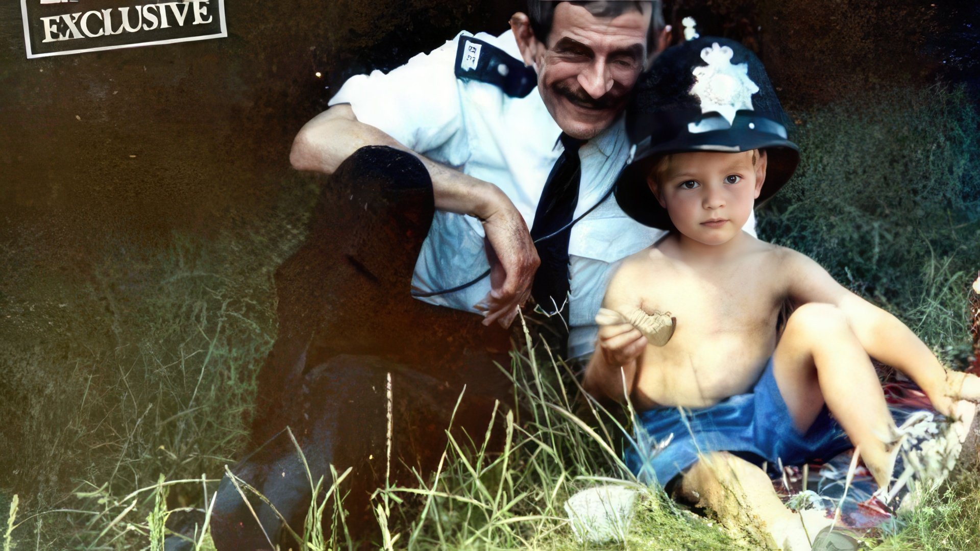 Robert Pattinson da bambino