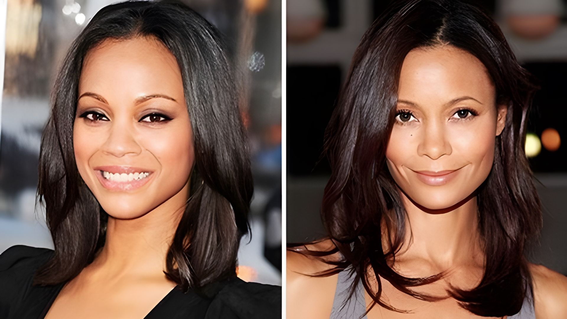Thandie Newton e Zoe Saldana si assomigliano moltissimo