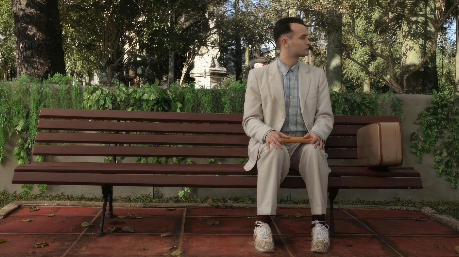 Una scena da Forrest Gump