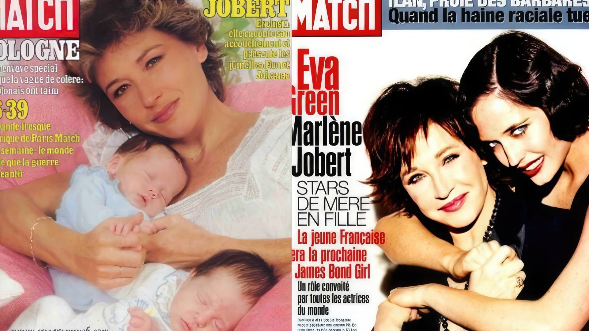 Eva Green è apparsa due volte sulla copertina di Paris Match con sua madre