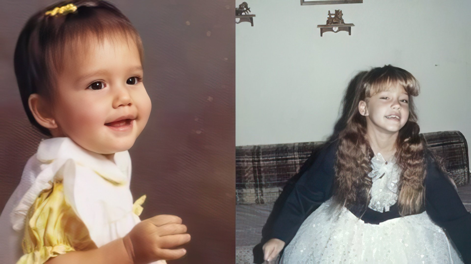 Jessica Alba da bambina