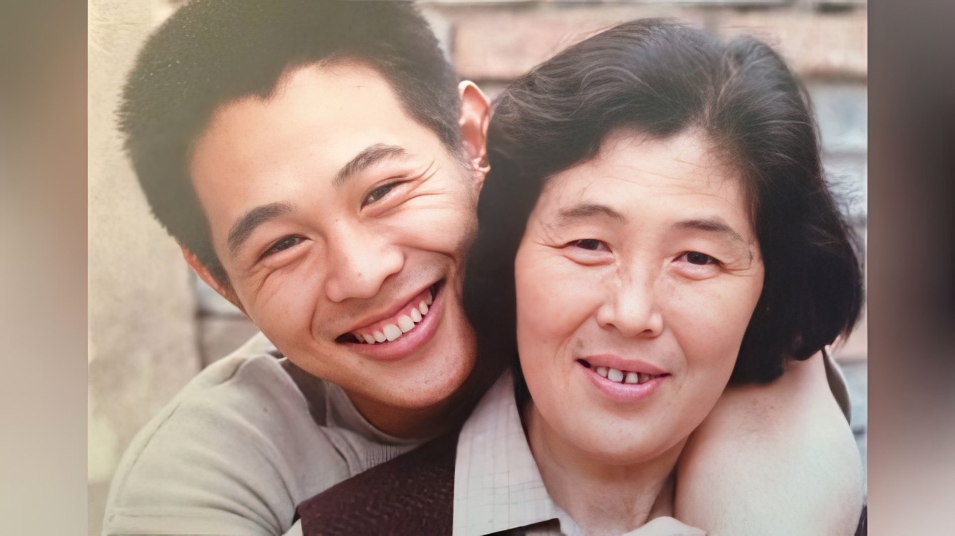 Jet Li e sua madre