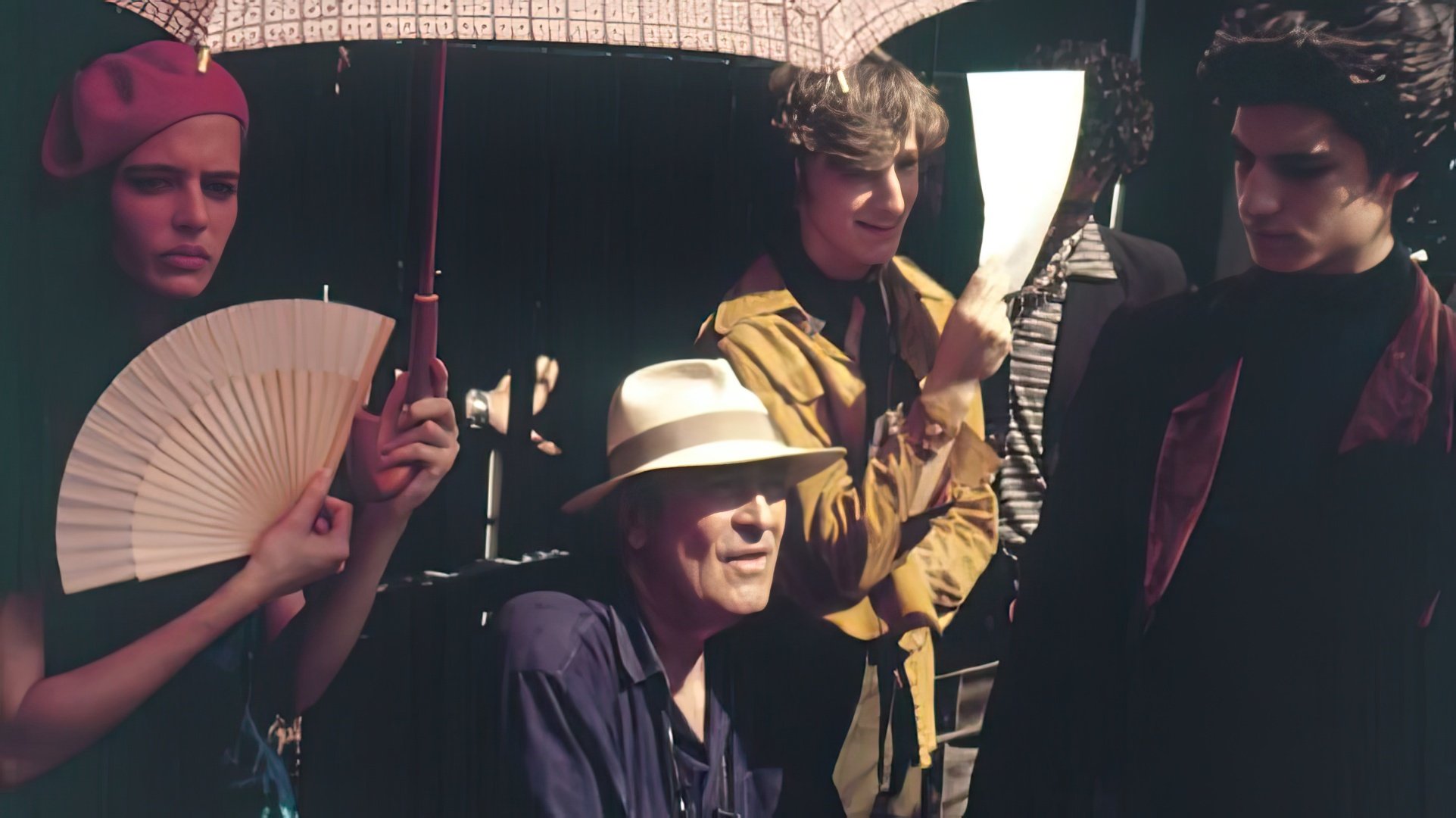 Sul set di The Dreamers