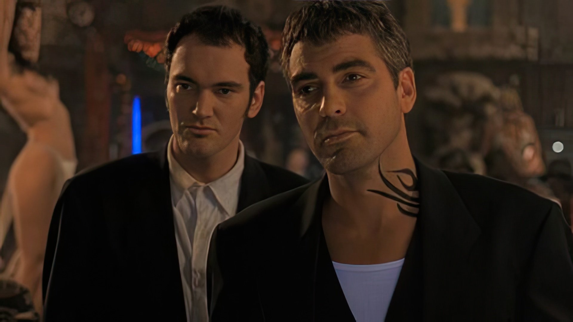 Quentin Tarantino e George Clooney