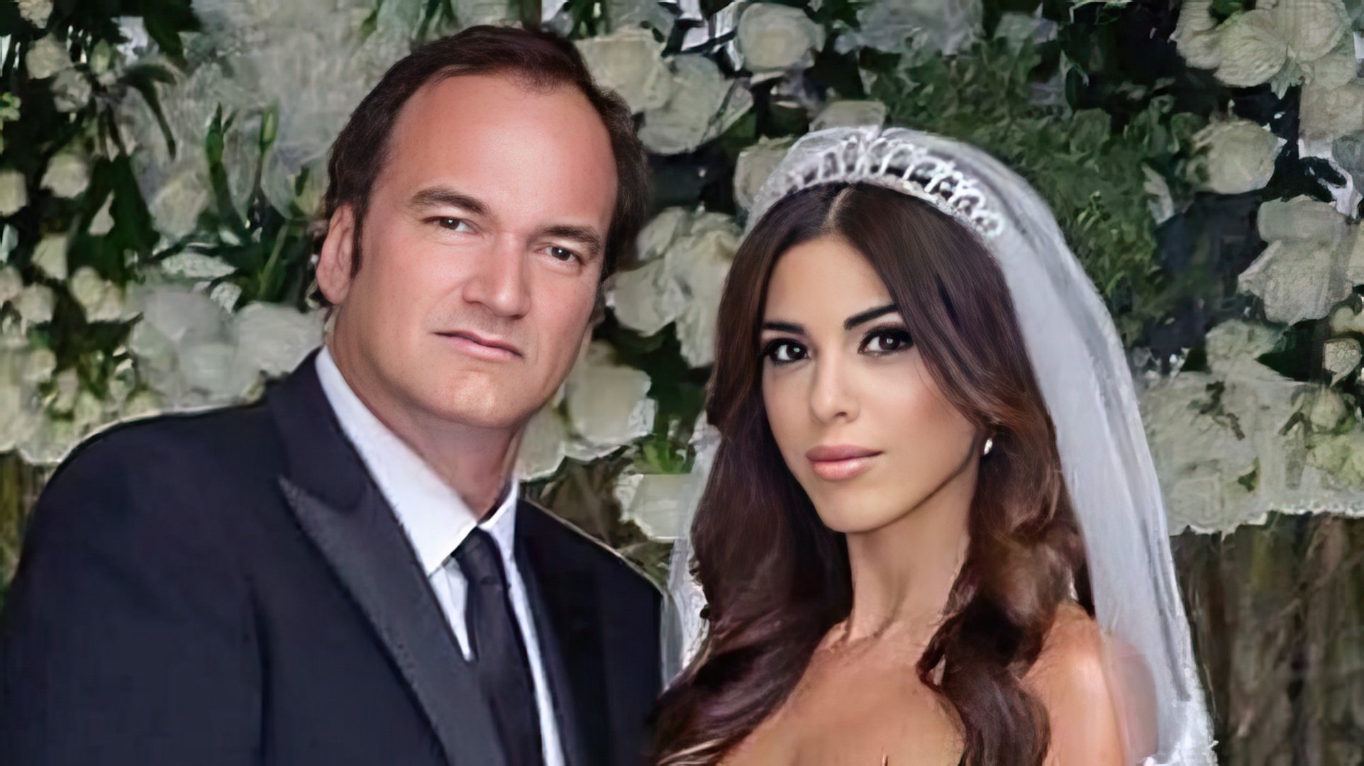 Quentin Tarantino e sua moglie Daniella Pick