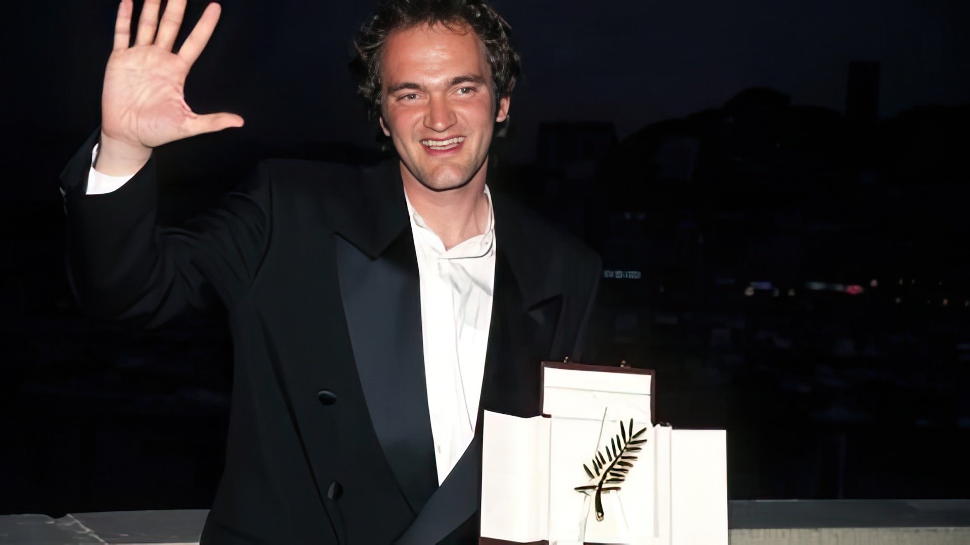 Tarantino riceve la Palma d'Oro a Cannes