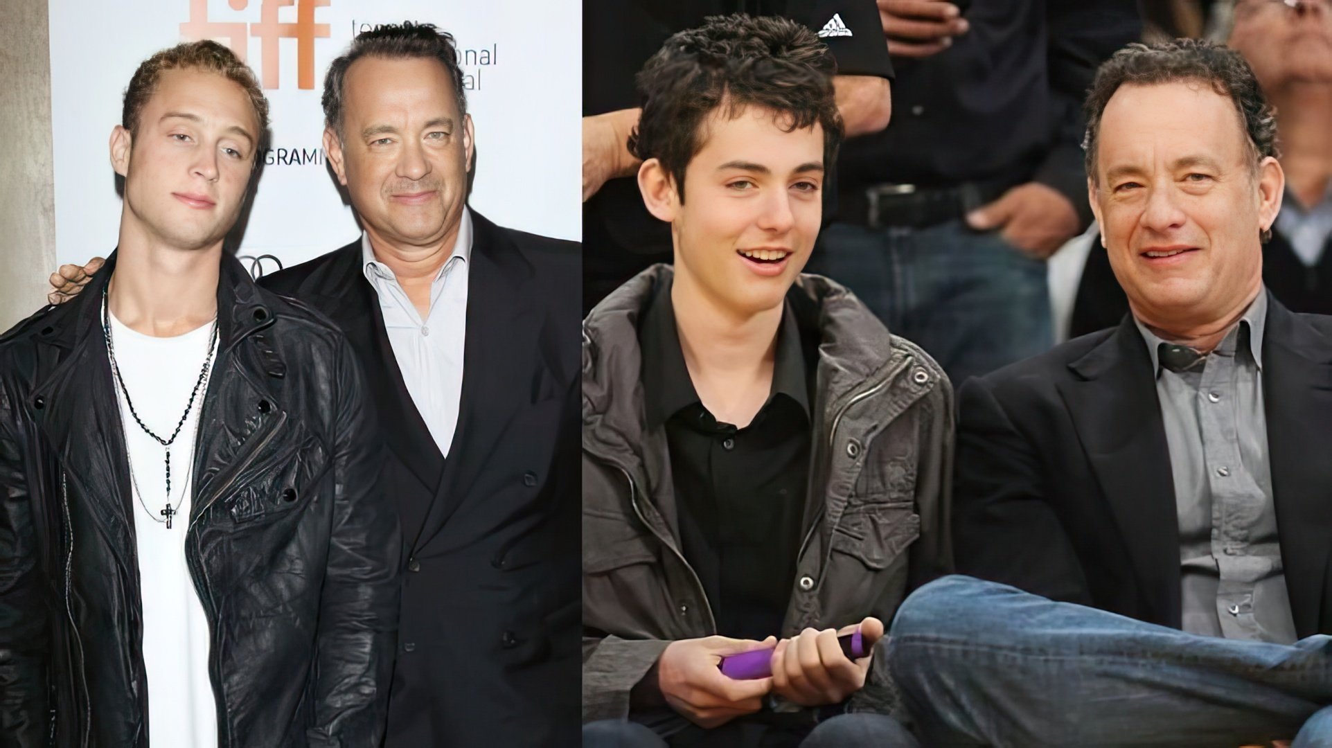 I figli più giovani di Tom Hanks - Chet (a sinistra) e Truman