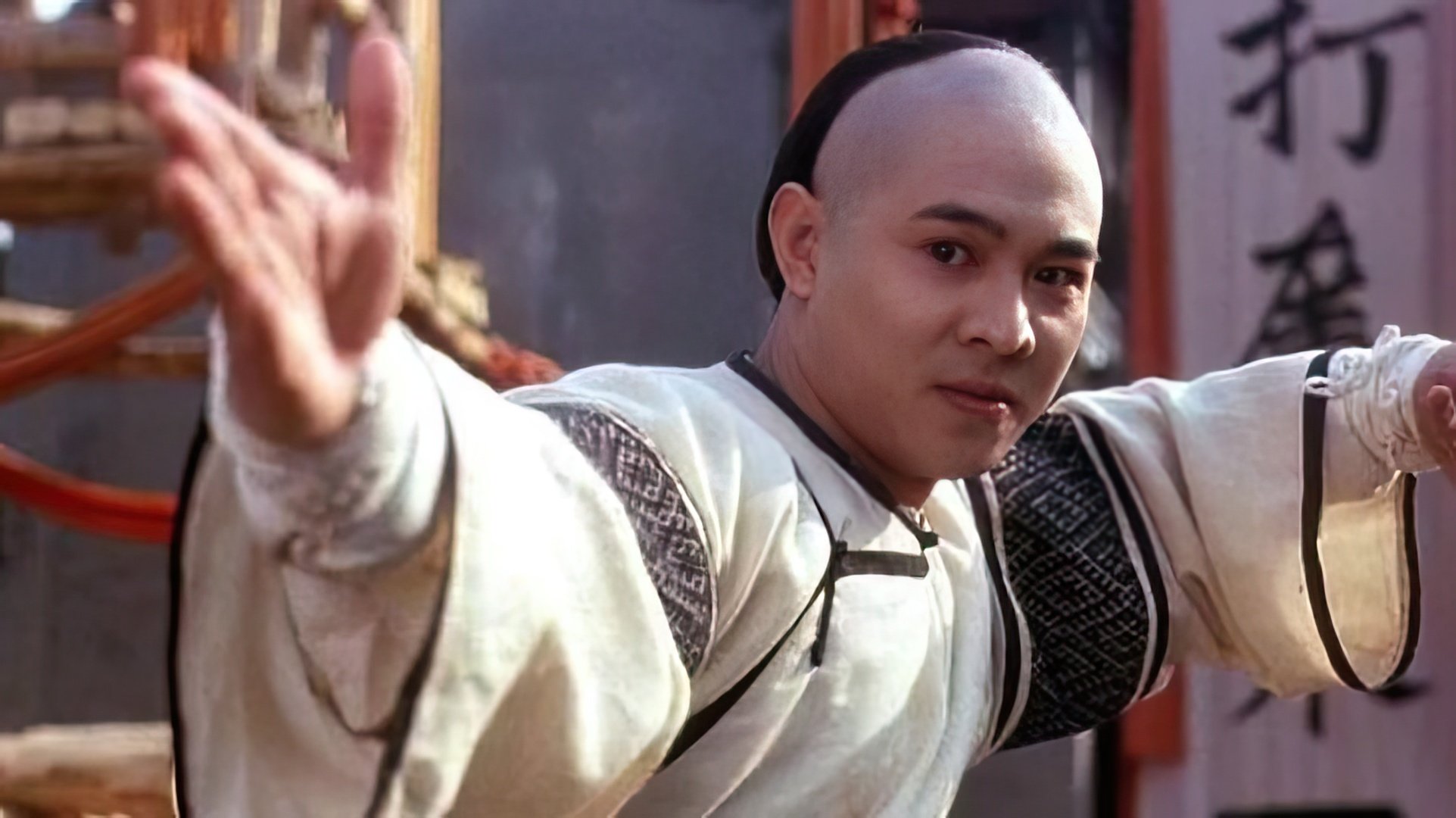 Il giovane Jet Li in "Shaolin Temple"