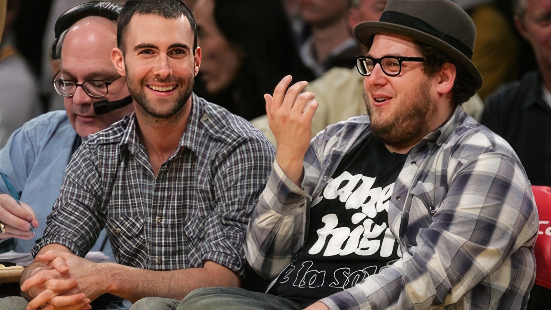 Adam Levine e Jonah Hill