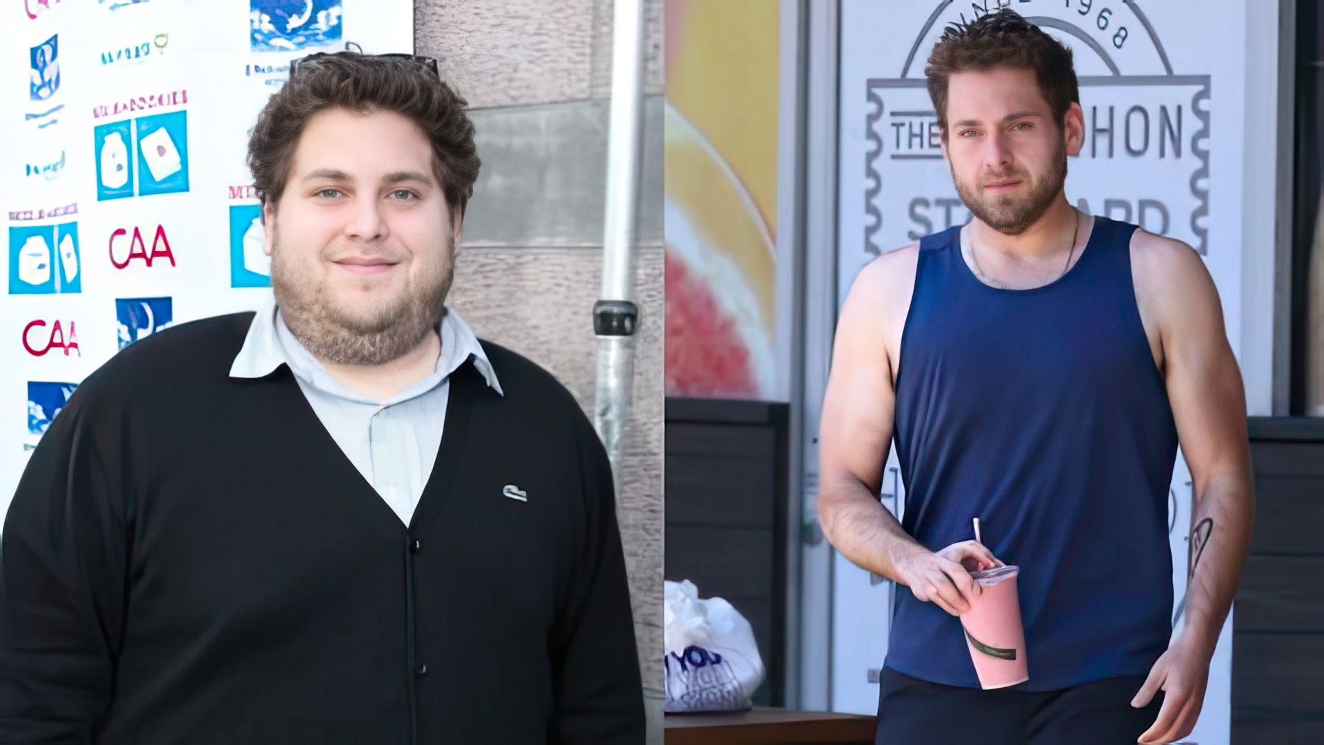 Jonah Hill prima e dopo la perdita di peso