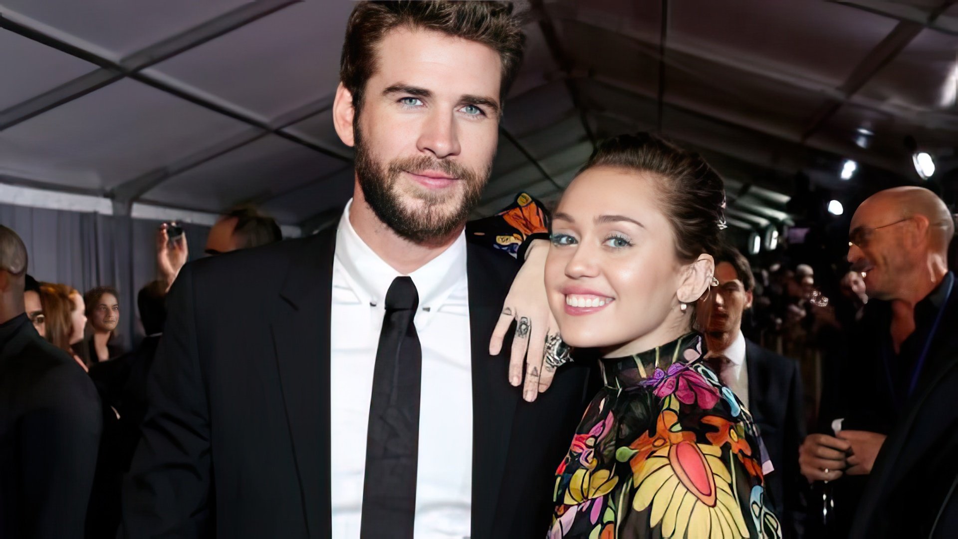 Miley Cyrus e Liam Hemsworth (2017)
