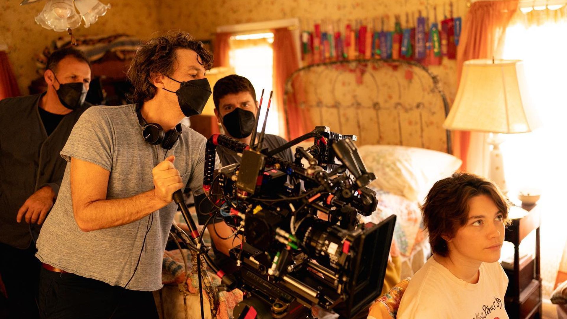 Sul set del film "A Good Person"