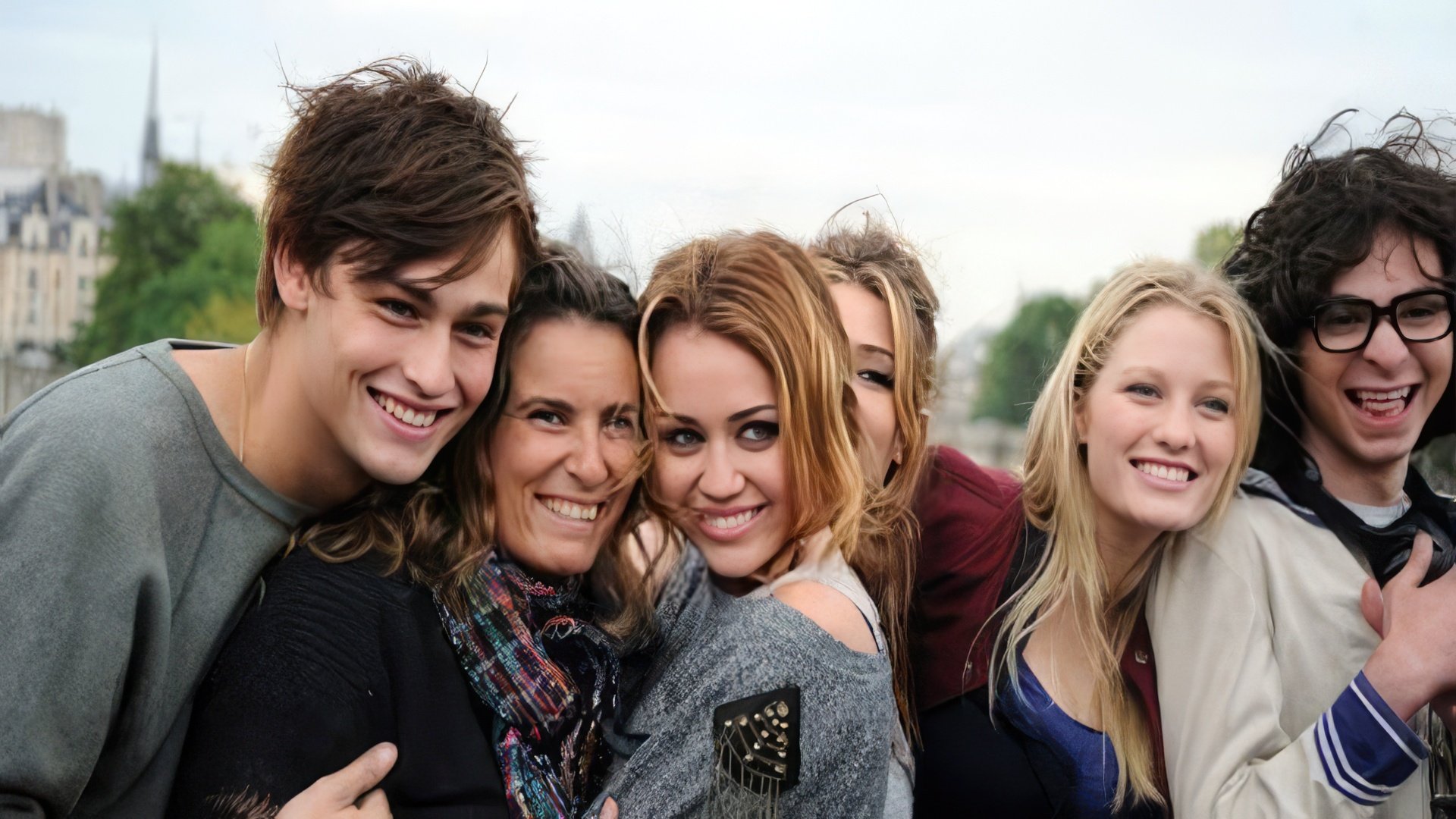 Sul set del film "LOL"