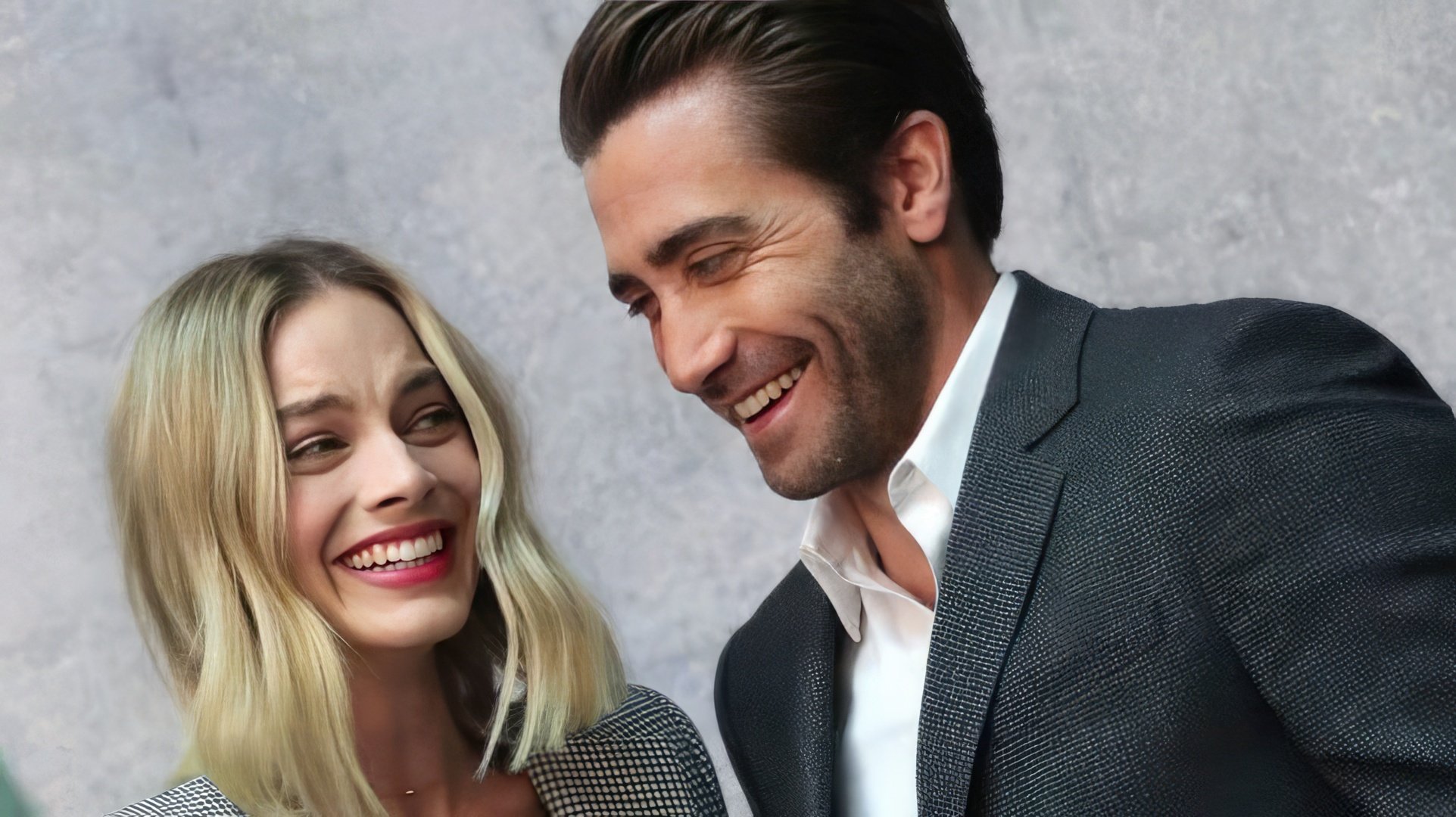 Con Margot Robbie