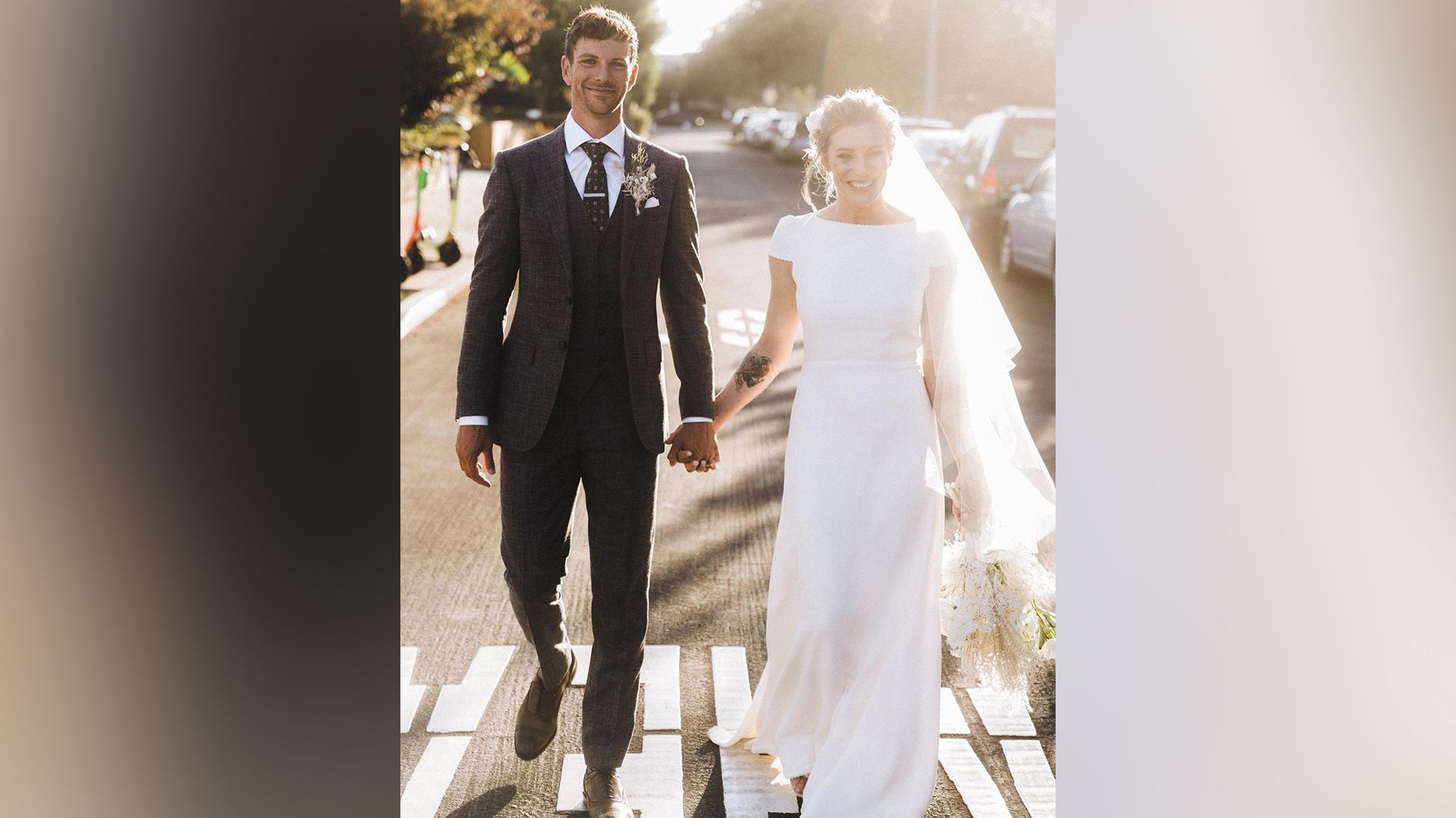Katee Sackhoff e Robin Gadsby, suo marito