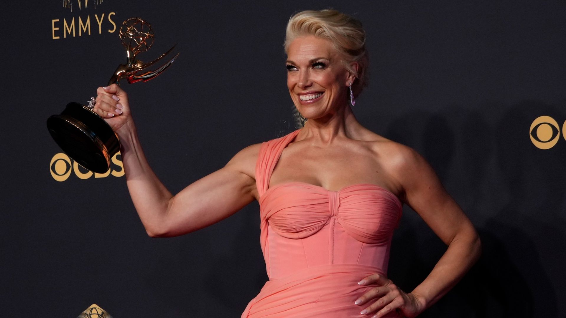 Hannah Waddingham e il suo premio Emmy