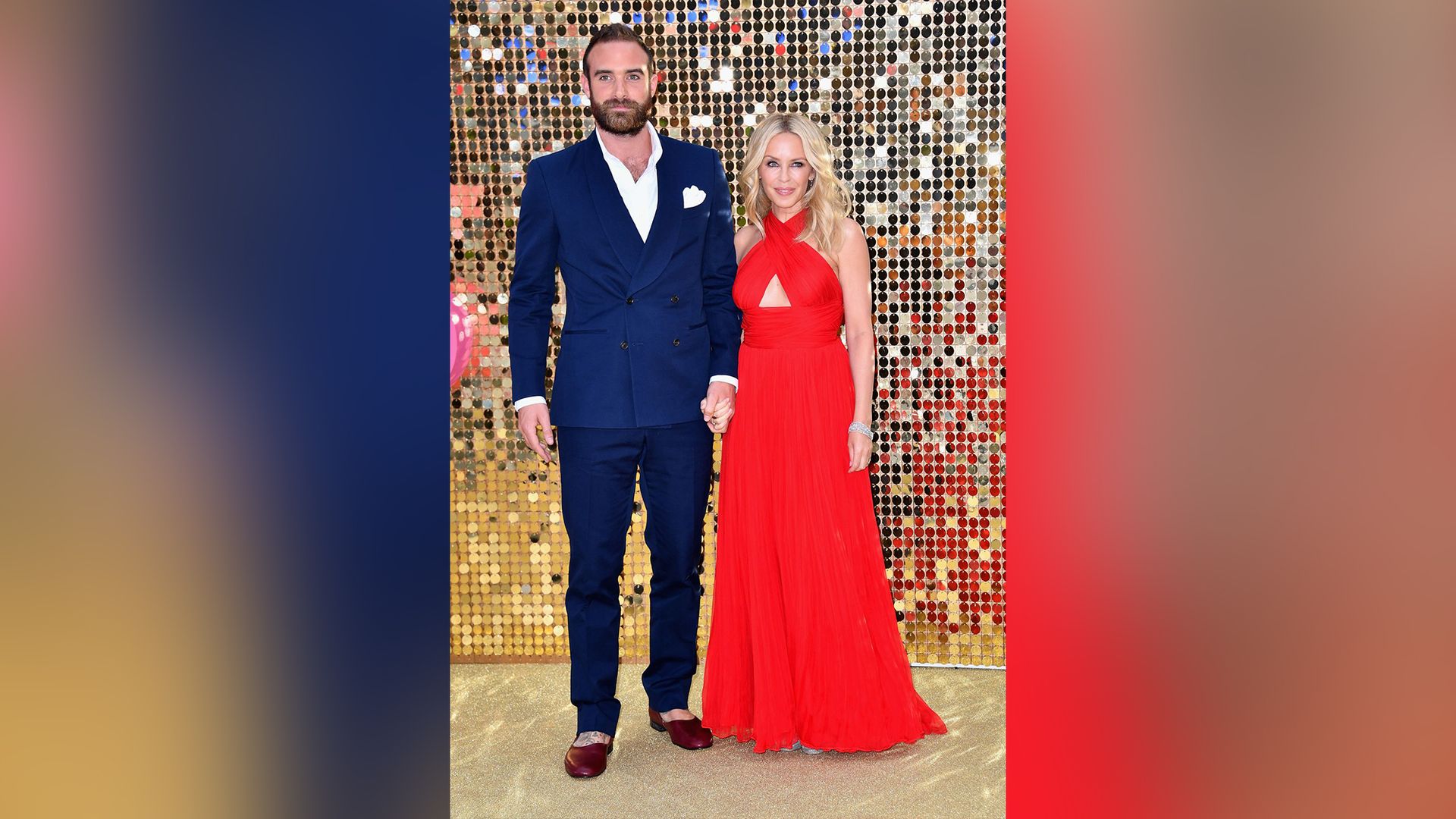 Kylie Minogue e Joshua Sasse
