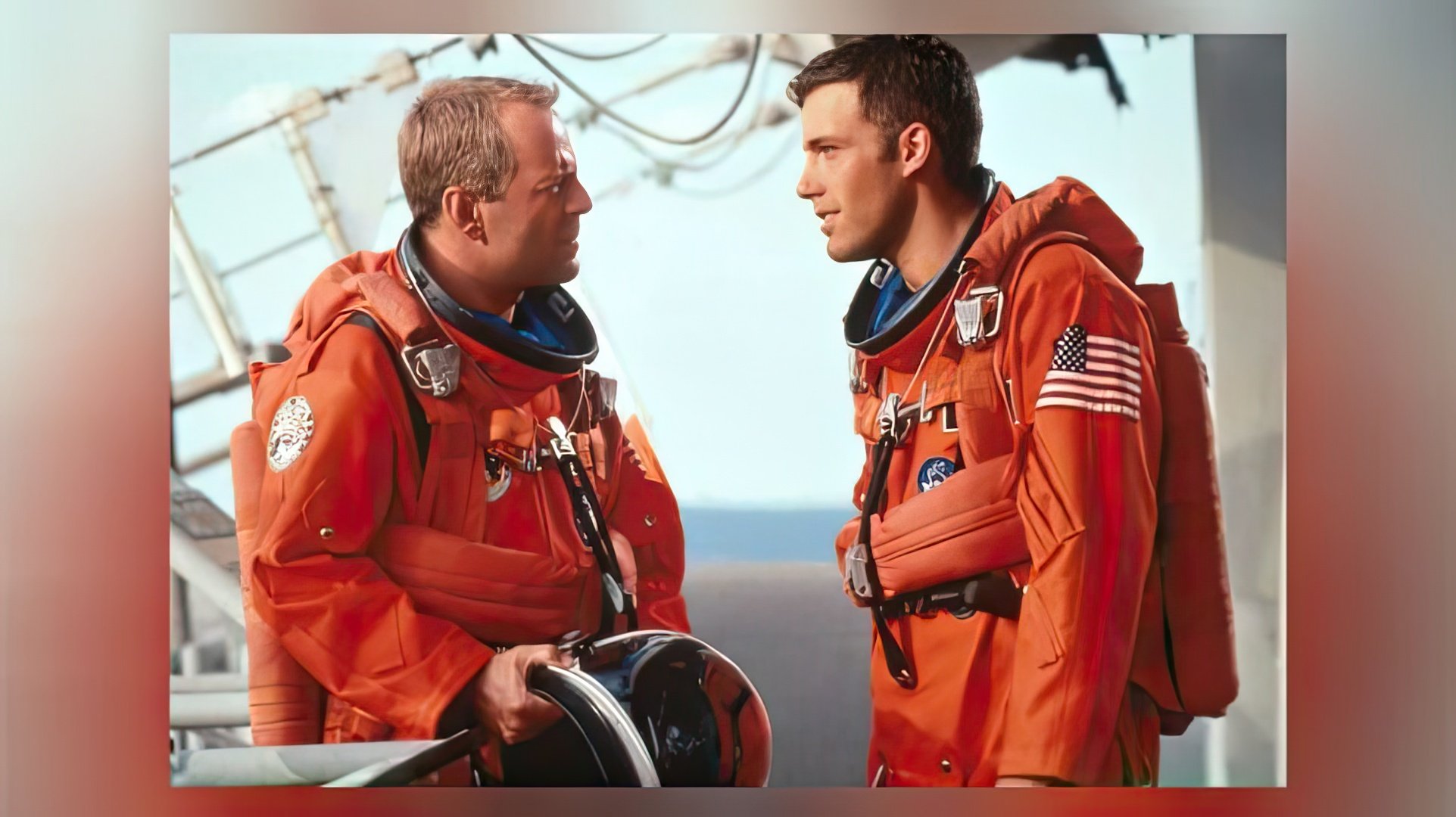 Ben Affleck e Bruce Willis in "Armageddon"