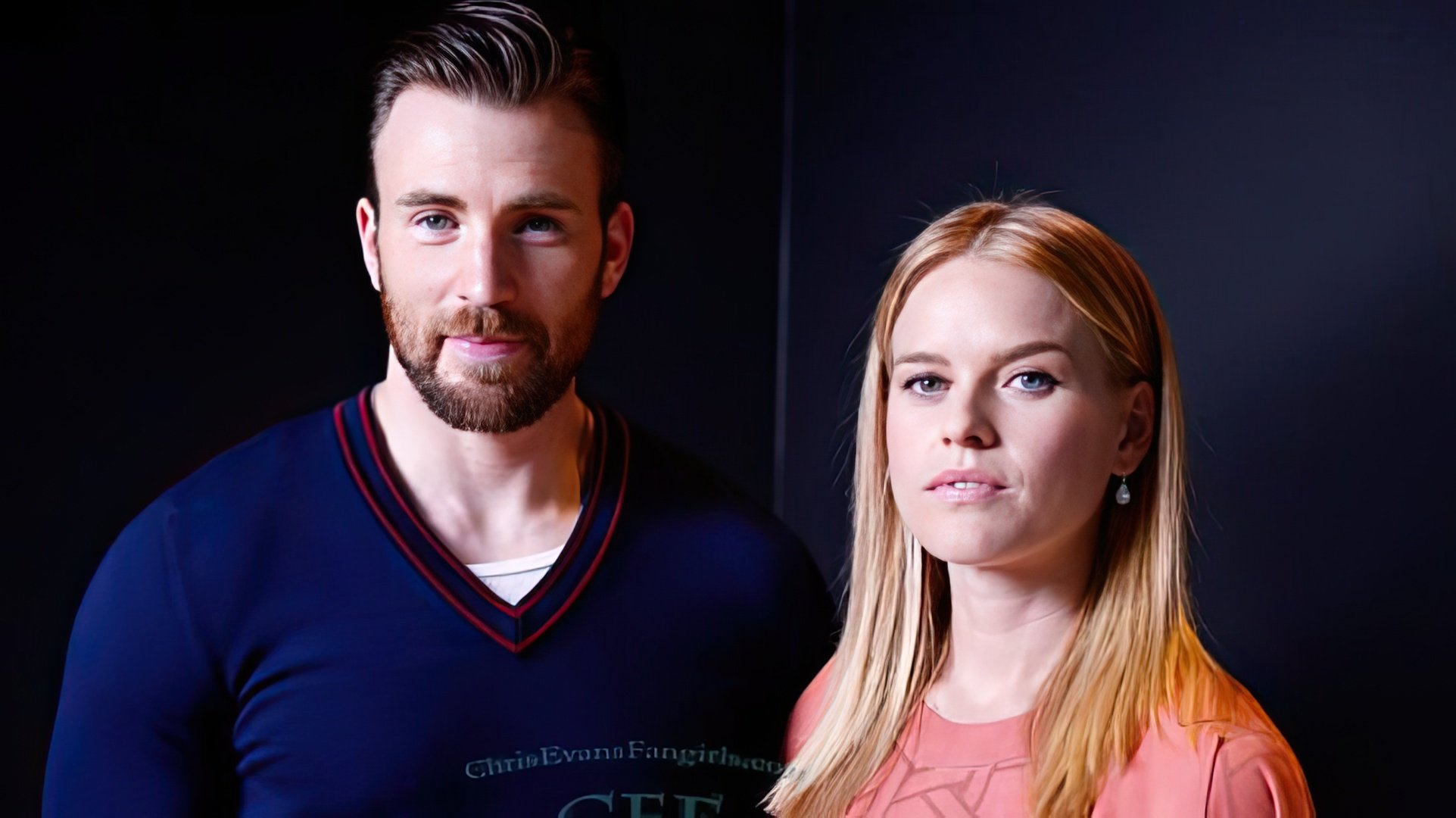 Chris Evans e Alice Eve