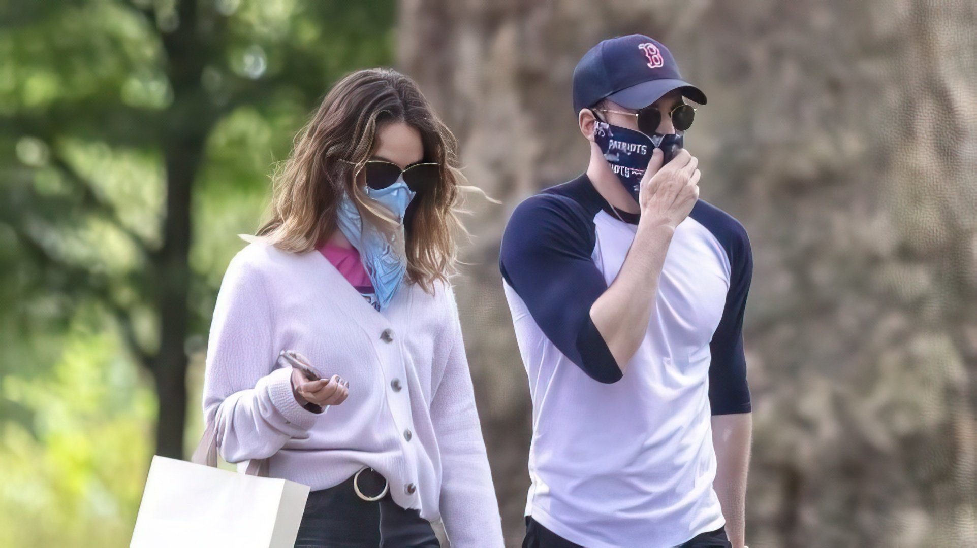 Chris Evans e Lily James