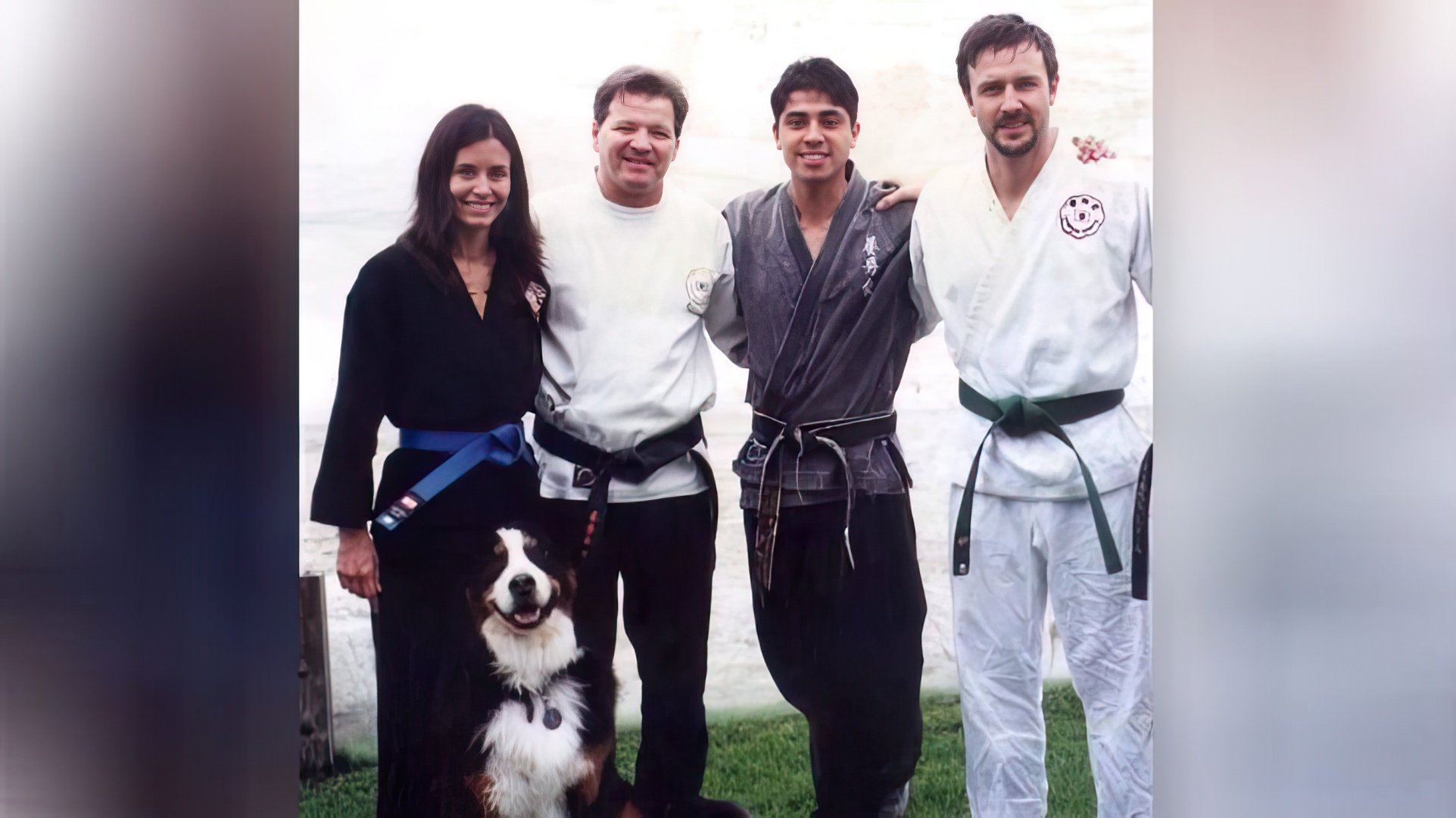 Courteney Cox pratica il karate da molti anni