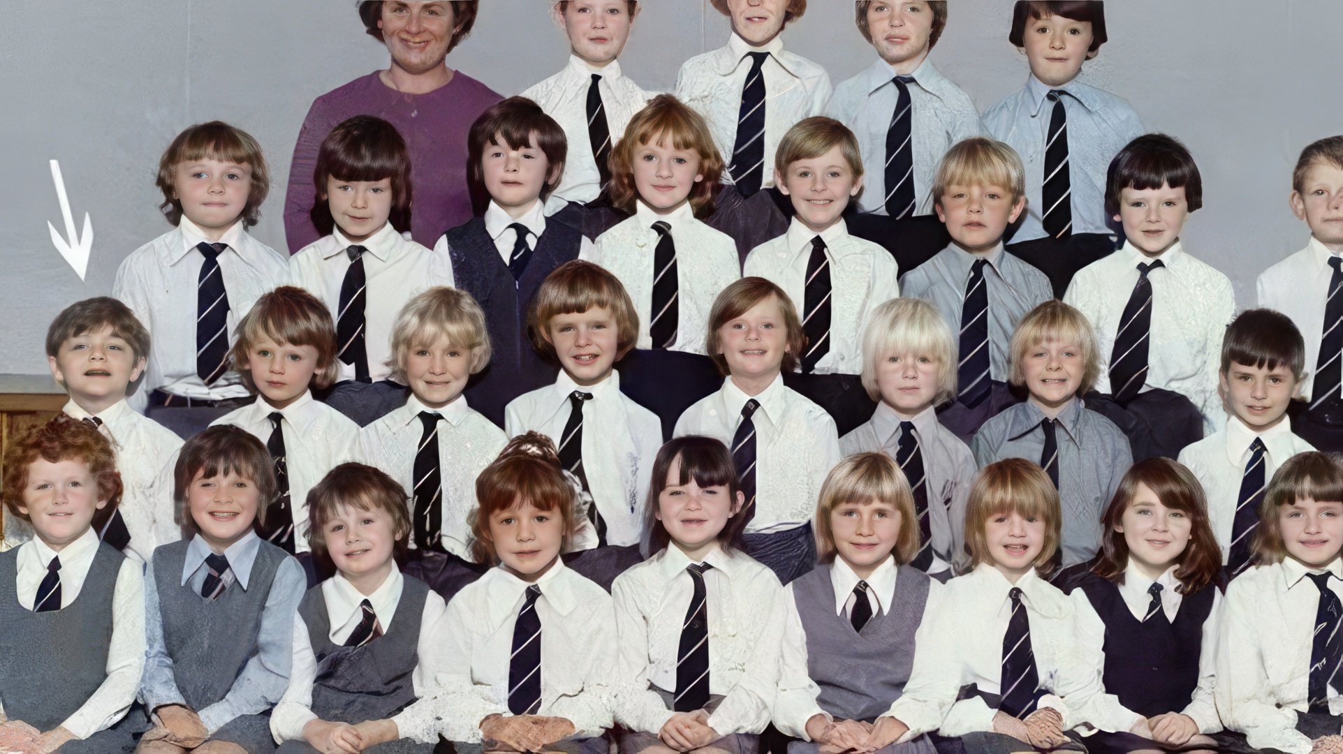 Foto scolastica di Gerard Butler