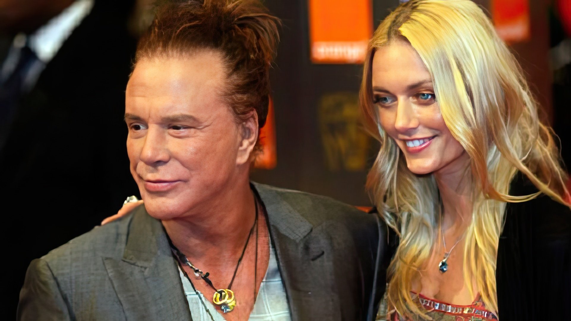 Mickey Rourke ed Elena Kuletskaia