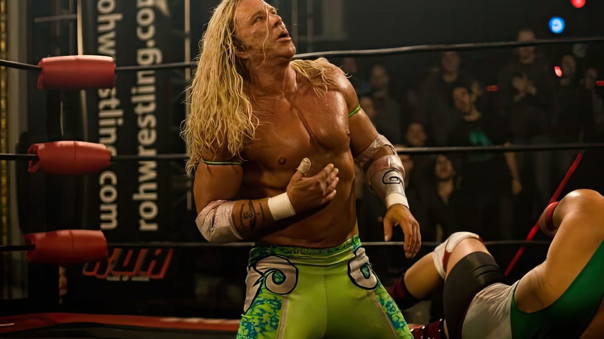 Mickey Rourke nel film 'The Wrestler'