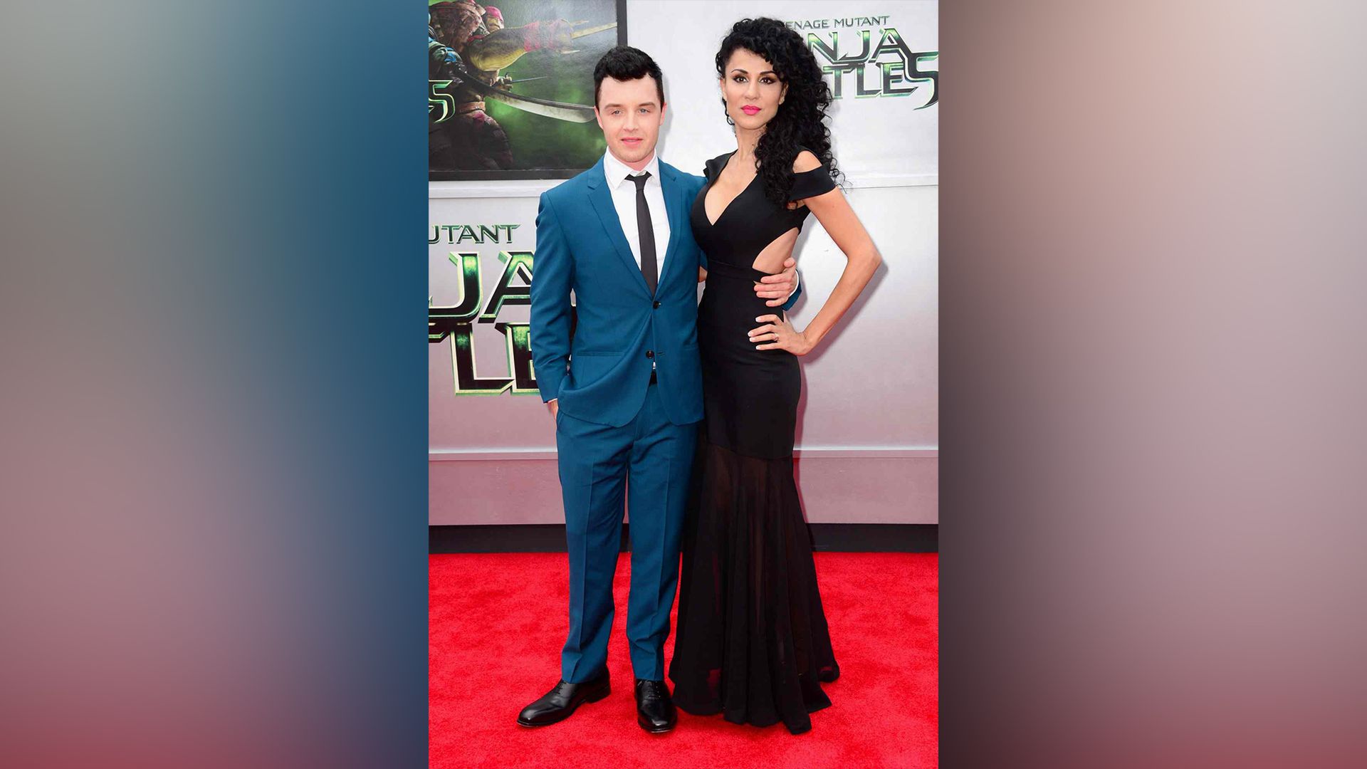Noel Fisher e Layla Alizada