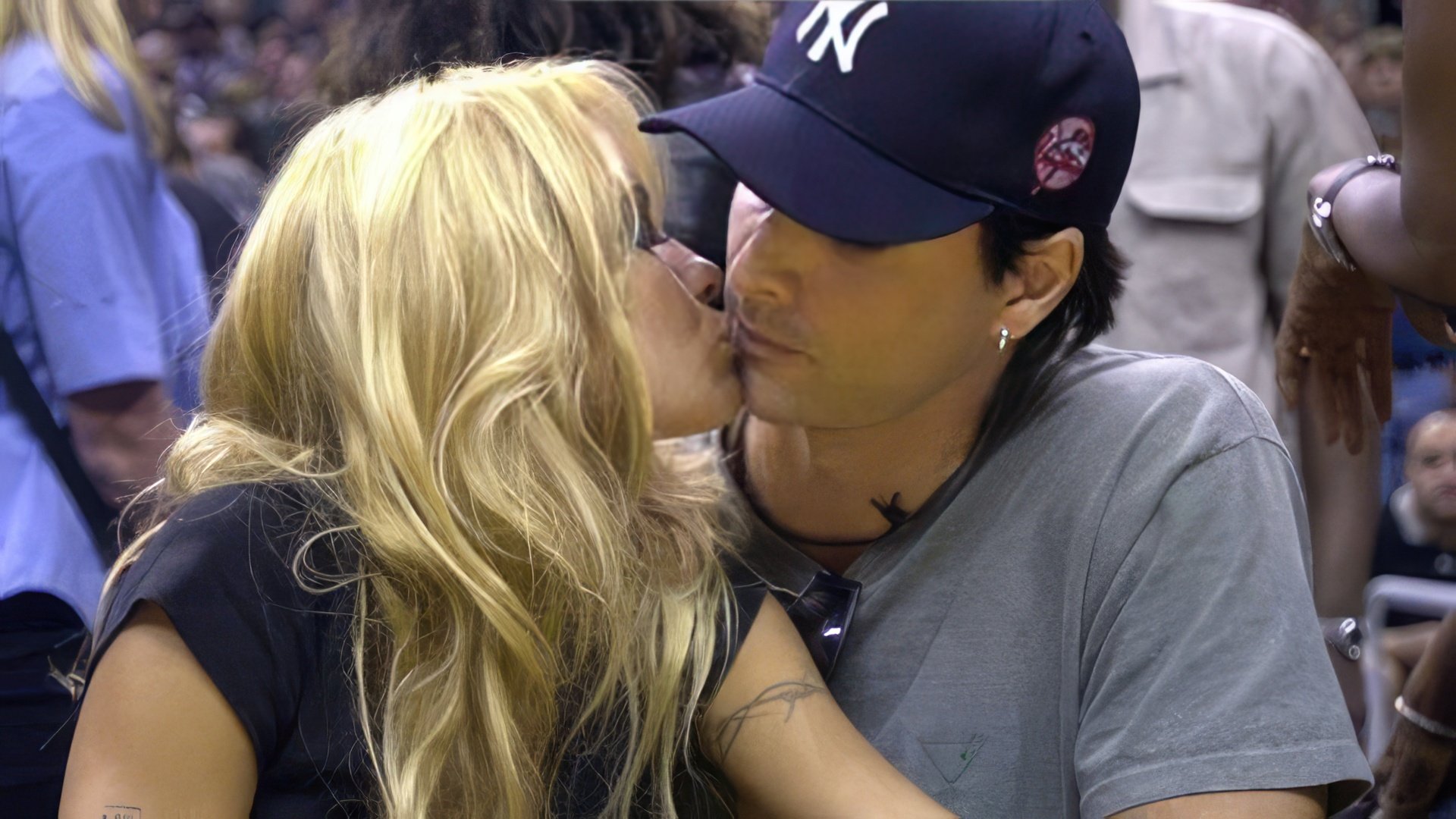 Pamela Anderson e Marcus Schenkenberg