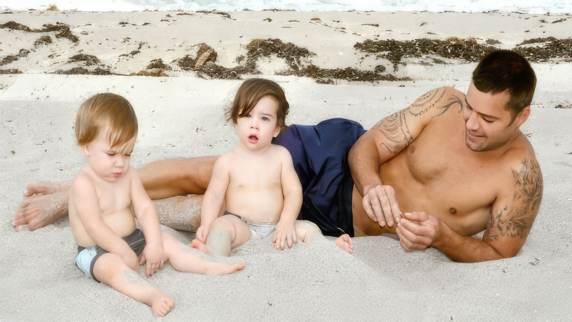 I figli di Ricky Martin sono assolutamente adorabili