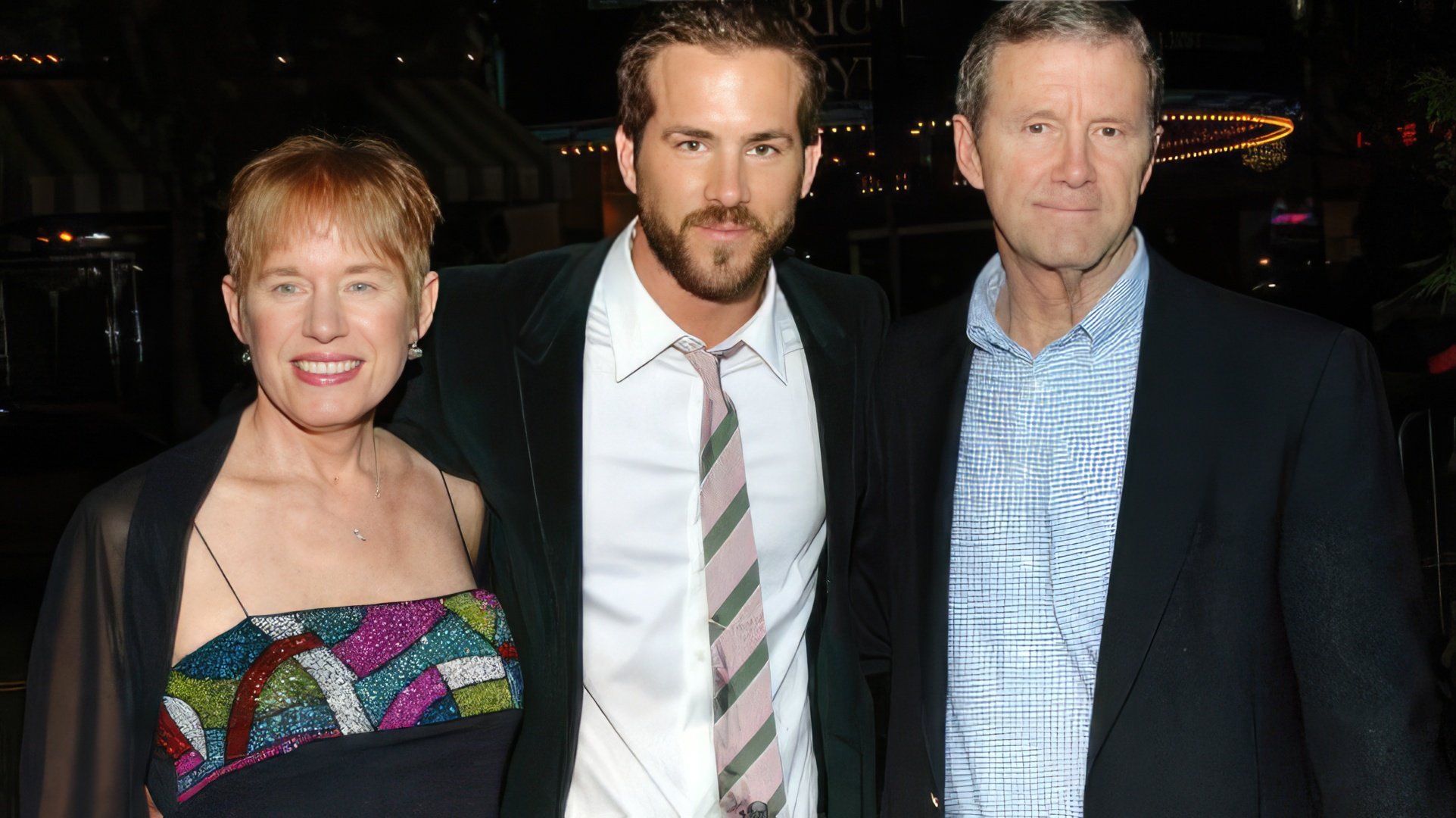 Ryan Reynolds con i suoi genitori: Jim e Tammy