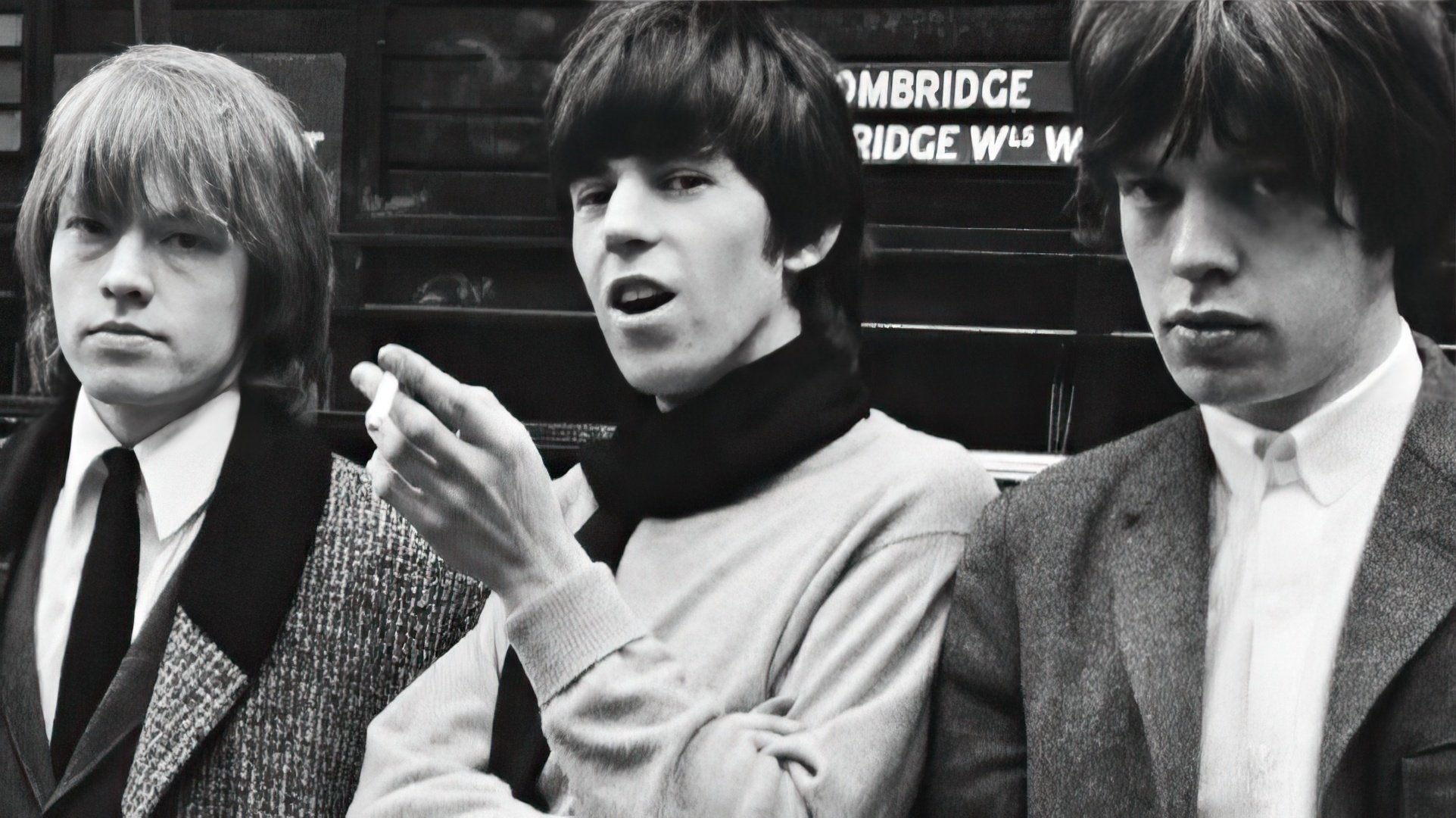 Brian Jones, Keith Richards e Mick Jagger