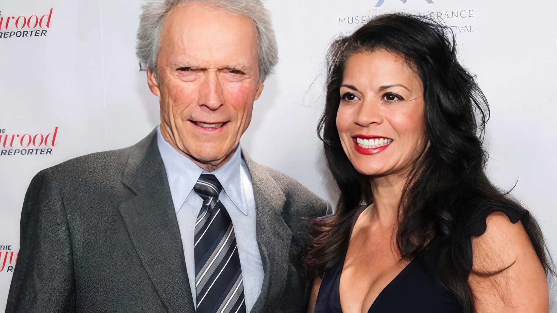 Clint Eastwood e Dina Ruiz