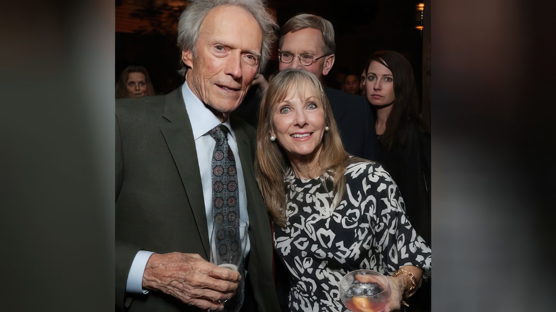 Clint Eastwood e sua figlia maggiore Laurie