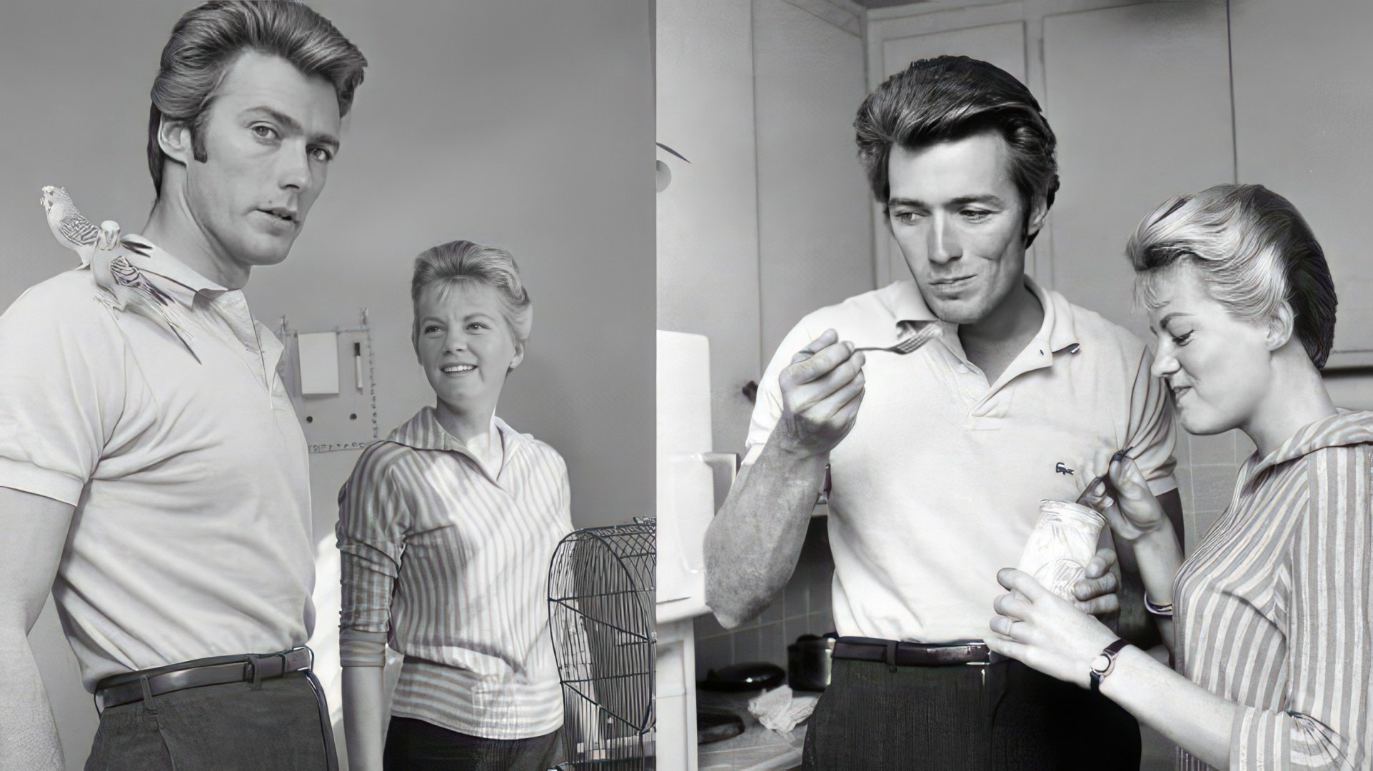 Clint Eastwood e la sua prima moglie