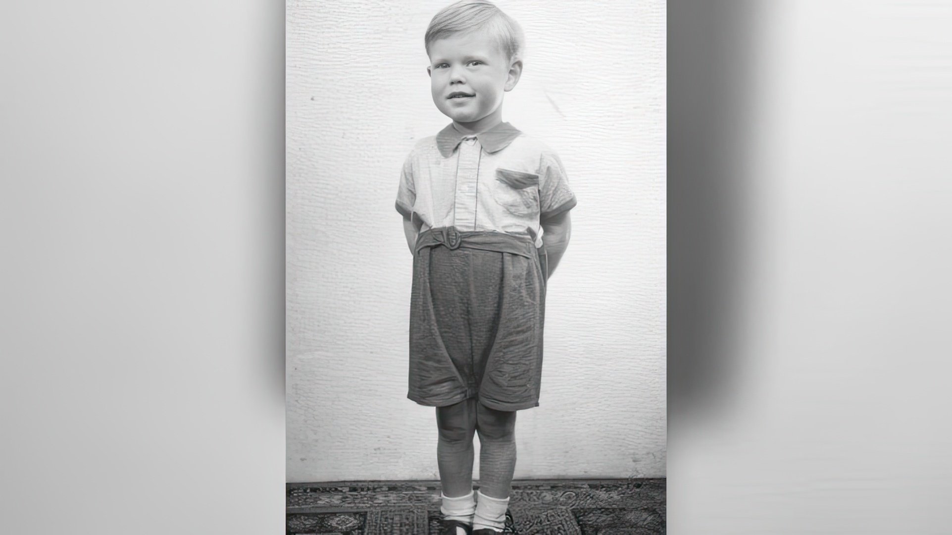Mick Jagger da bambino