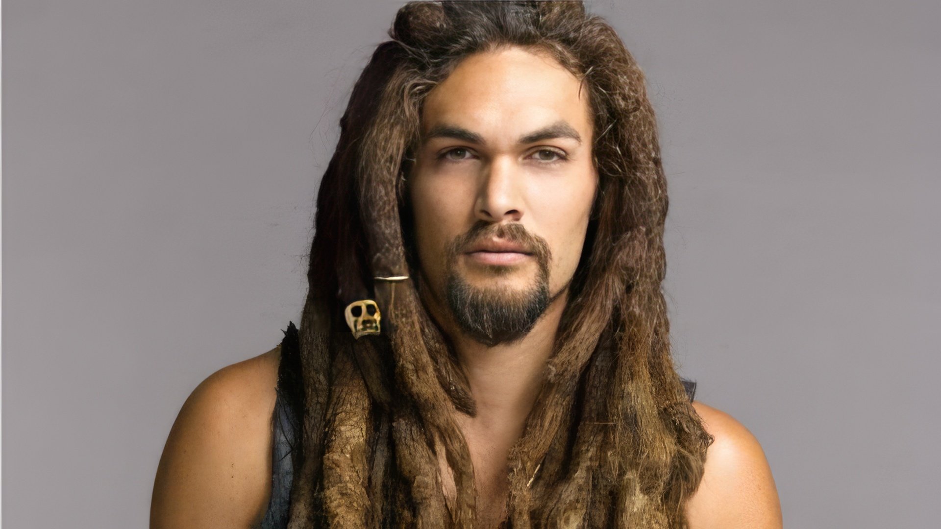L'attore americano di origini hawaiane Jason Momoa
