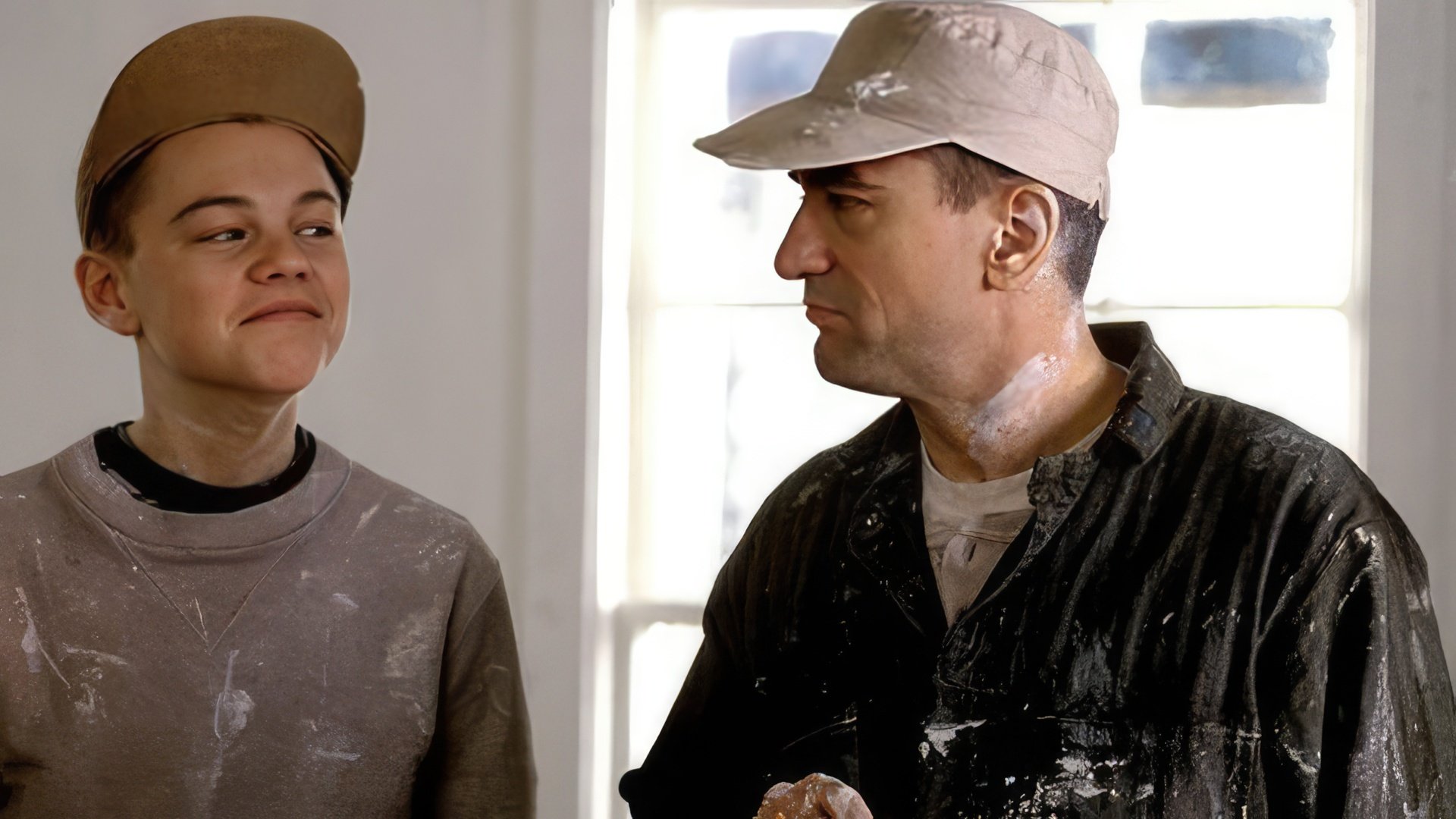 Leonardo DiCaprio e Robert De Niro nel film "This Boy's Life"