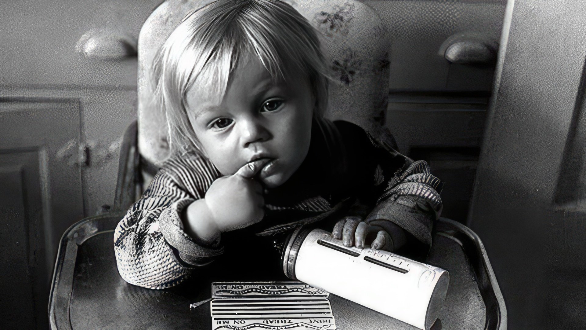 Leonardo DiCaprio da bambino