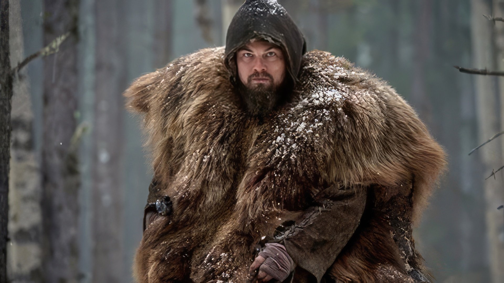 Leonardo DiCaprio in "The Revenant"
