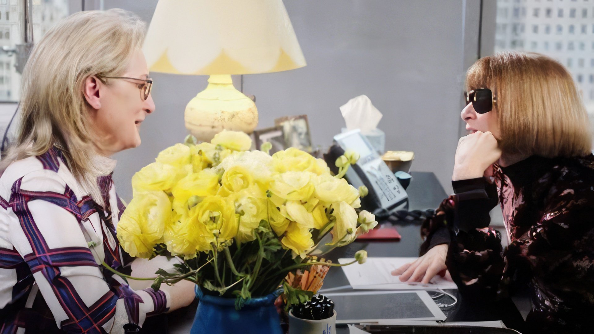 Meryl Streep e Anna Wintour