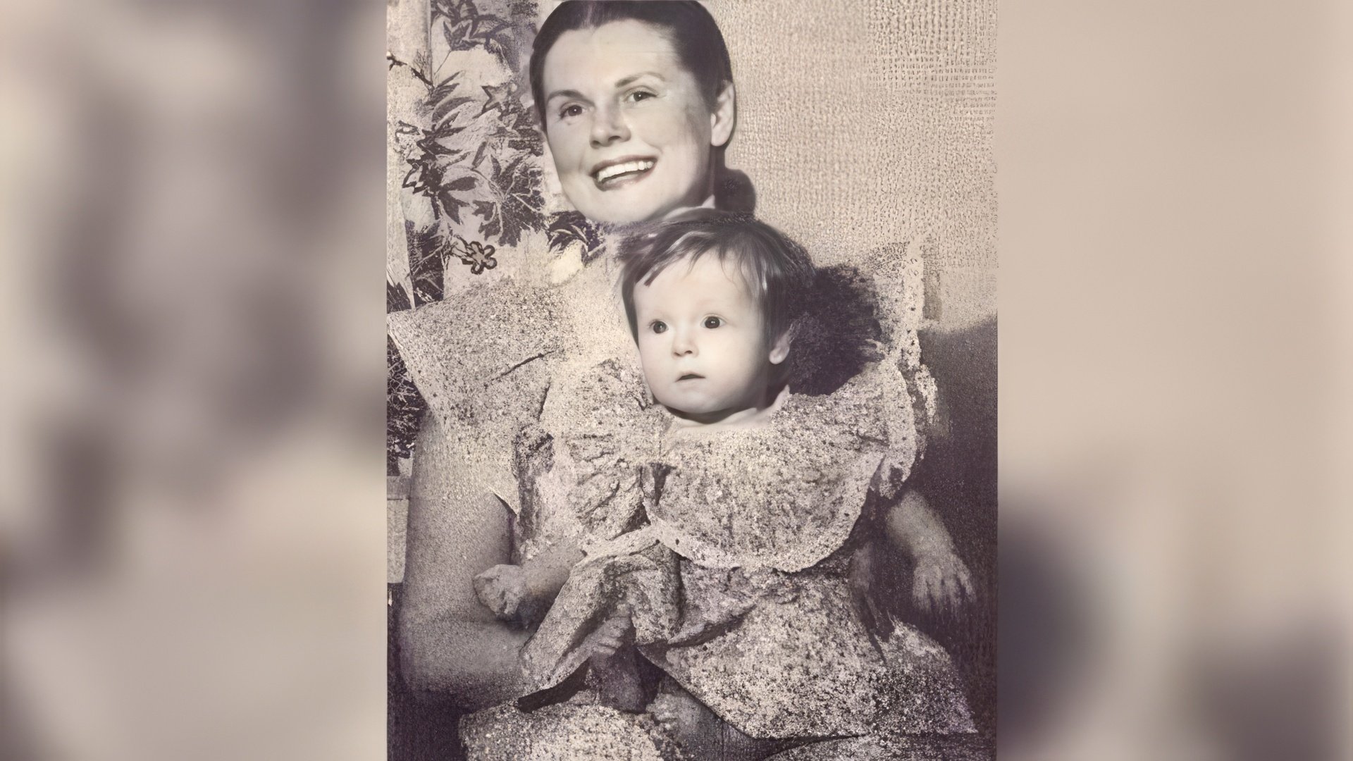Meryl Streep da bambina con sua madre