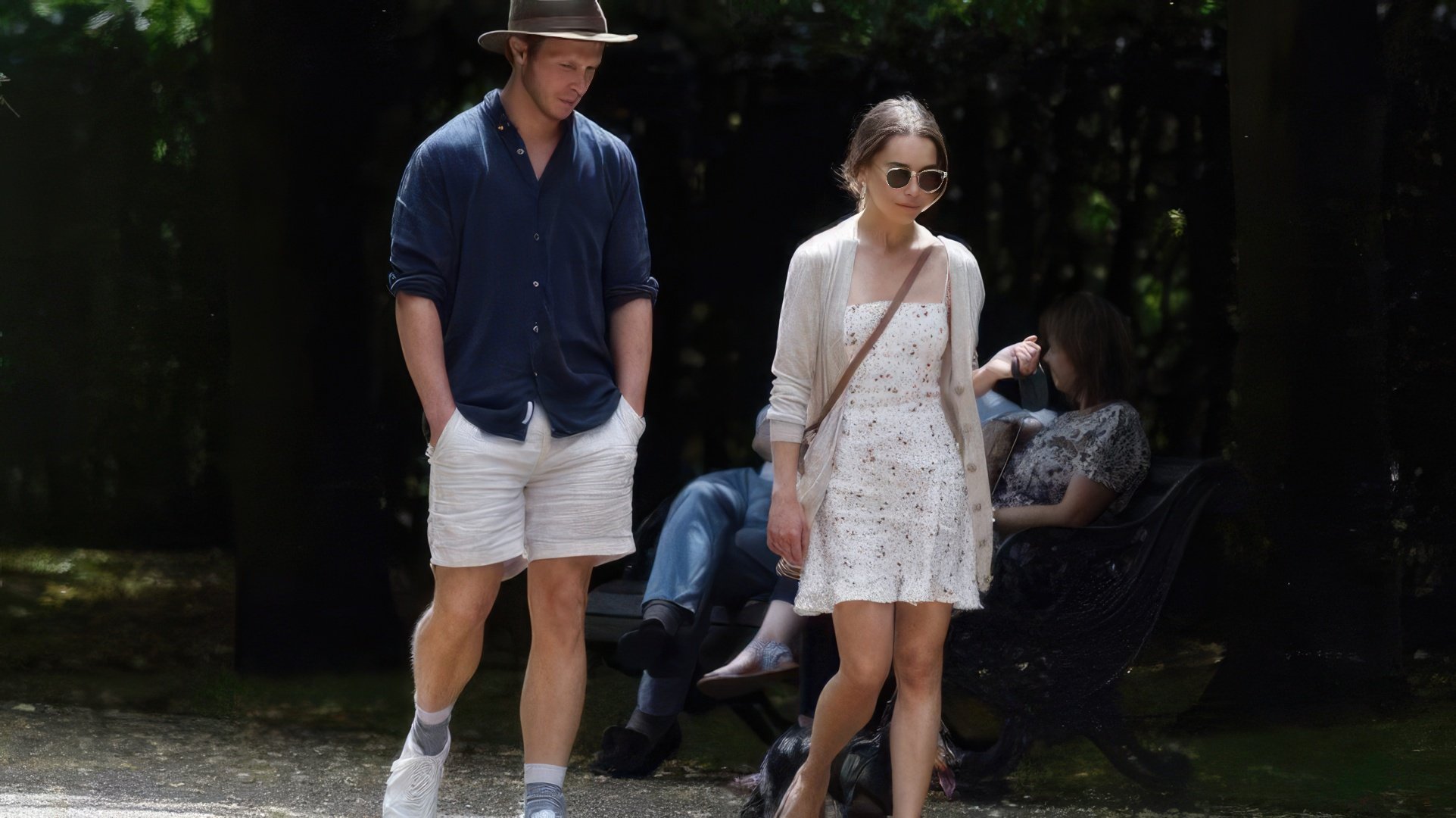 Emilia Clarke e Tom Turner