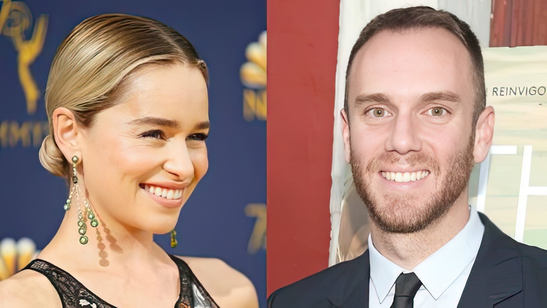 Nella foto: Emilia Clarke e Charlie McDowell