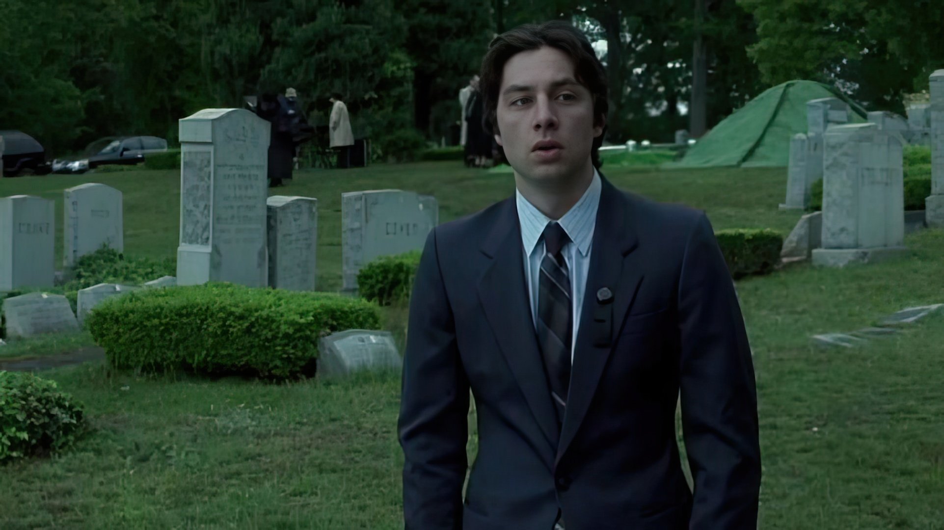 Una scena del film "Garden State"