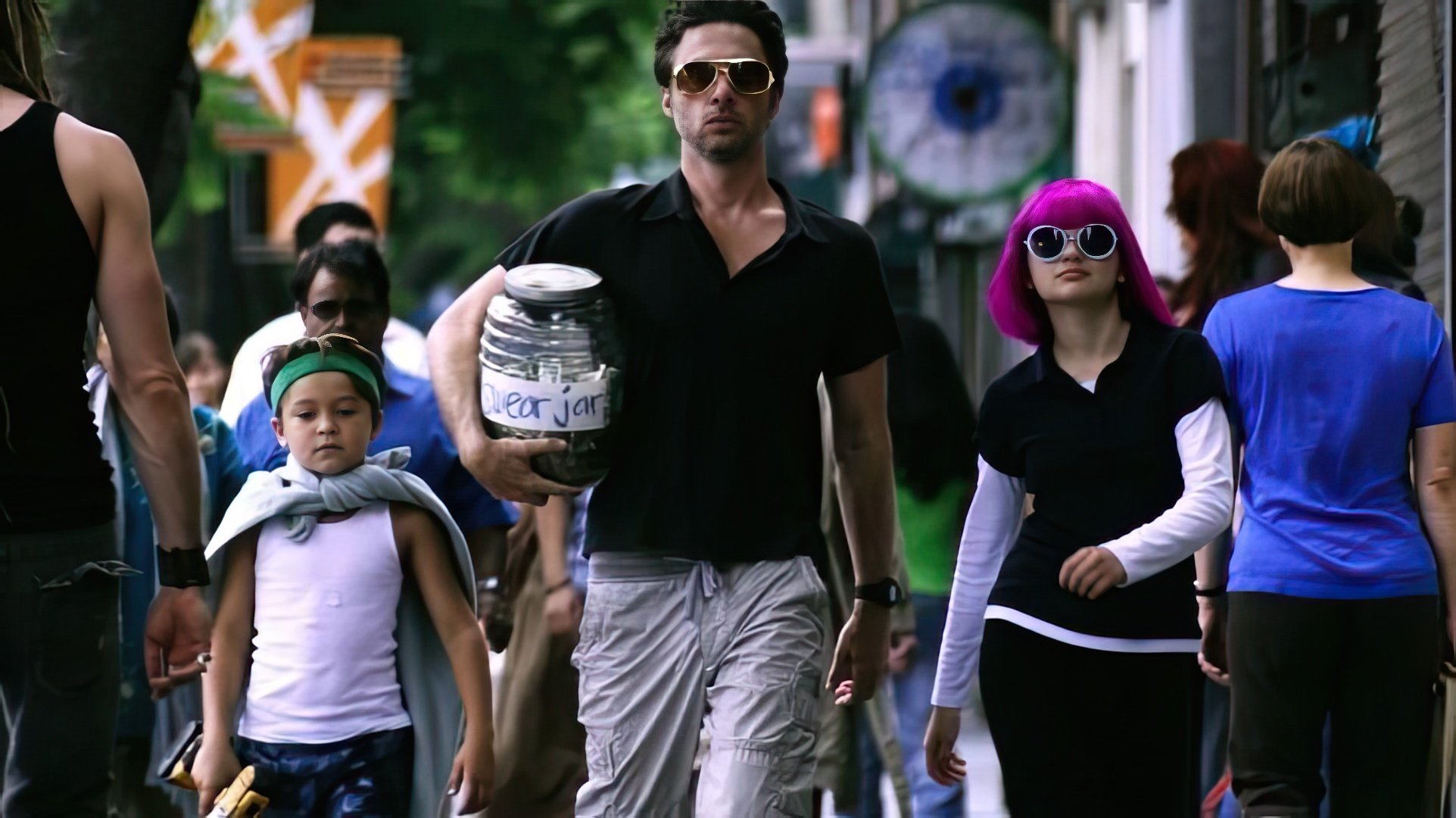 Una scena del film "Wish I Was Here"