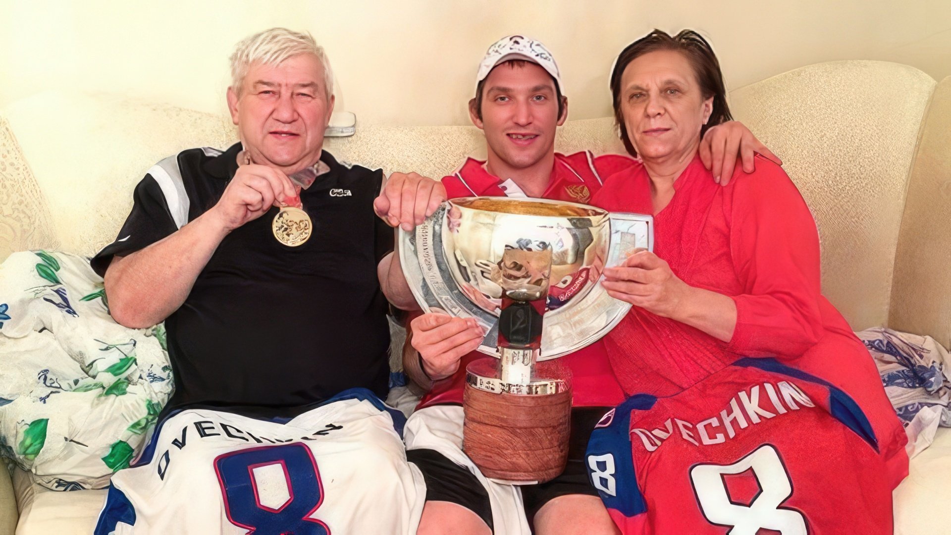 I genitori di Aleksandr Ovečkin erano atleti eccezionali
